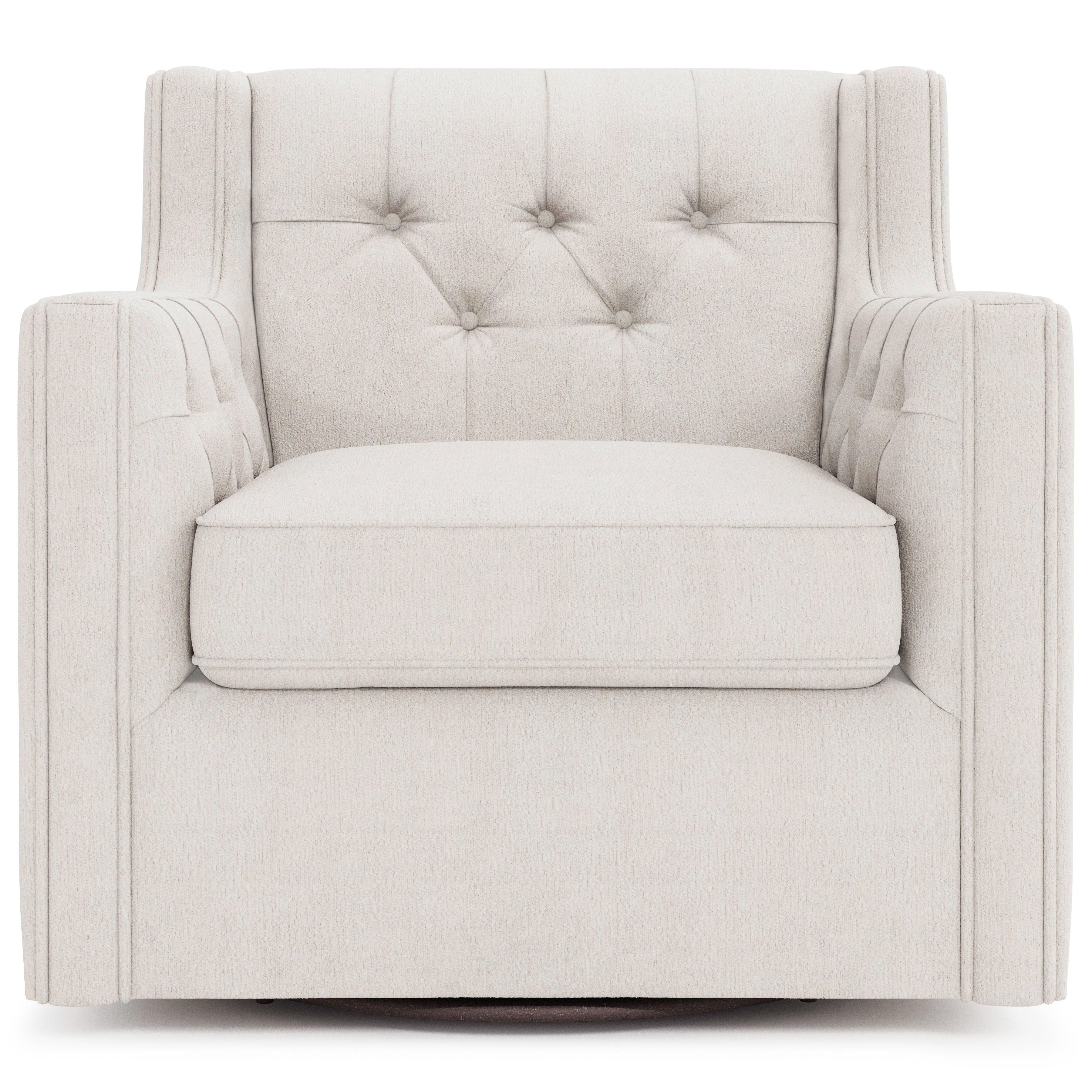 Candace Fabric Swivel Chair Bernhardt Living