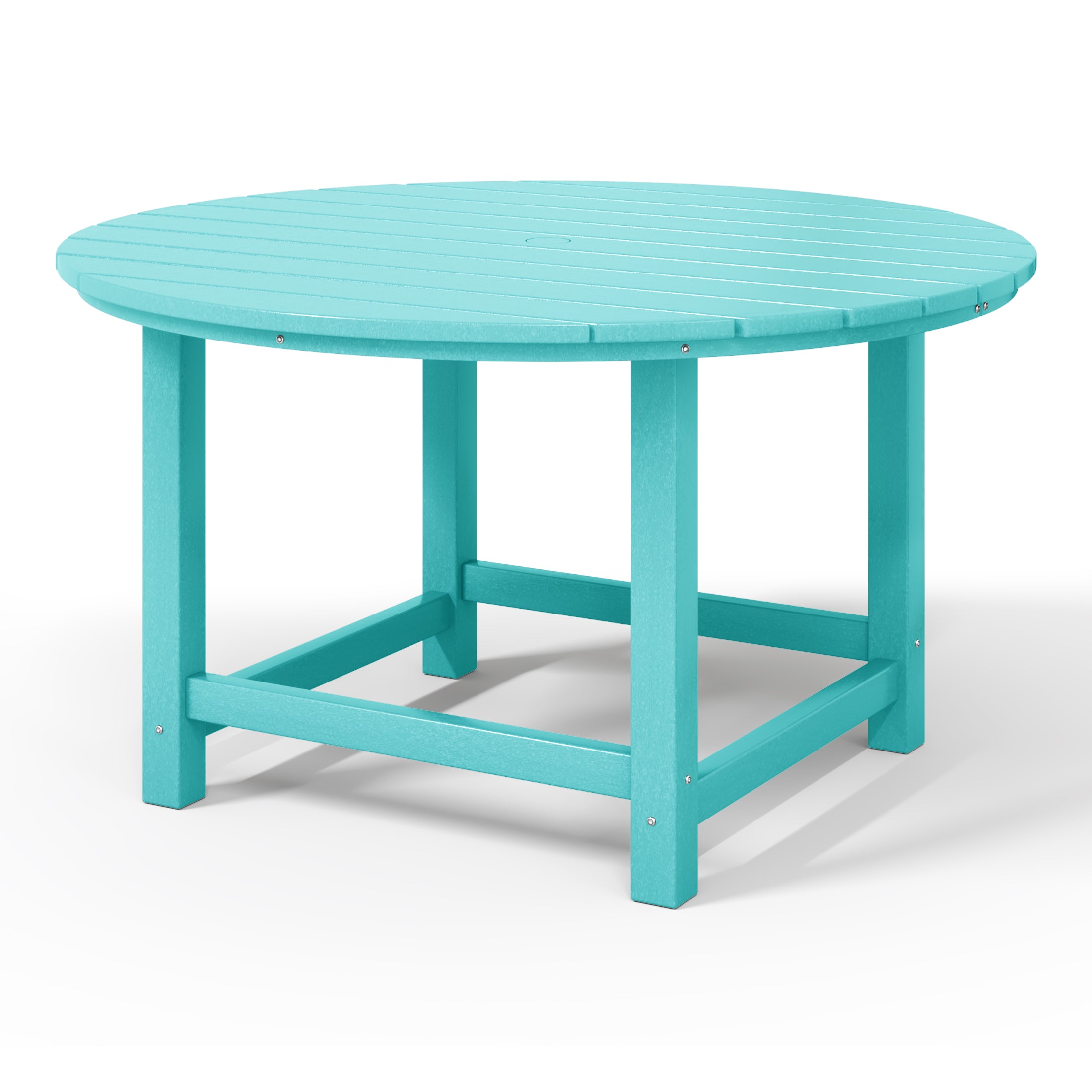 Tiny Terraces Kids' All-Weather Outdoor Round Dining Table (38" Wide) Seahawk Designs Kids Patio Dining Tables