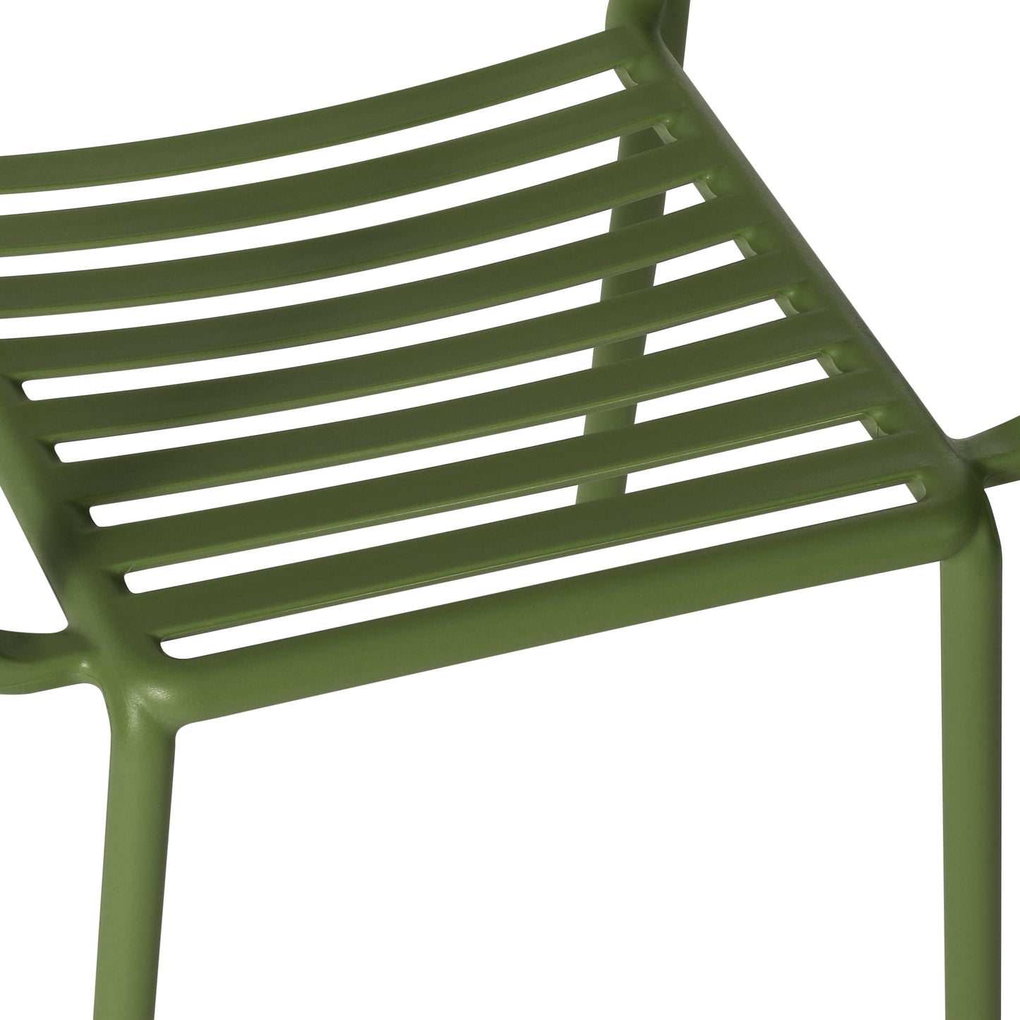 Polyform Stacking Dining Arm Chair (Set of 4) Seahawk Designs Patio Dining Chairs