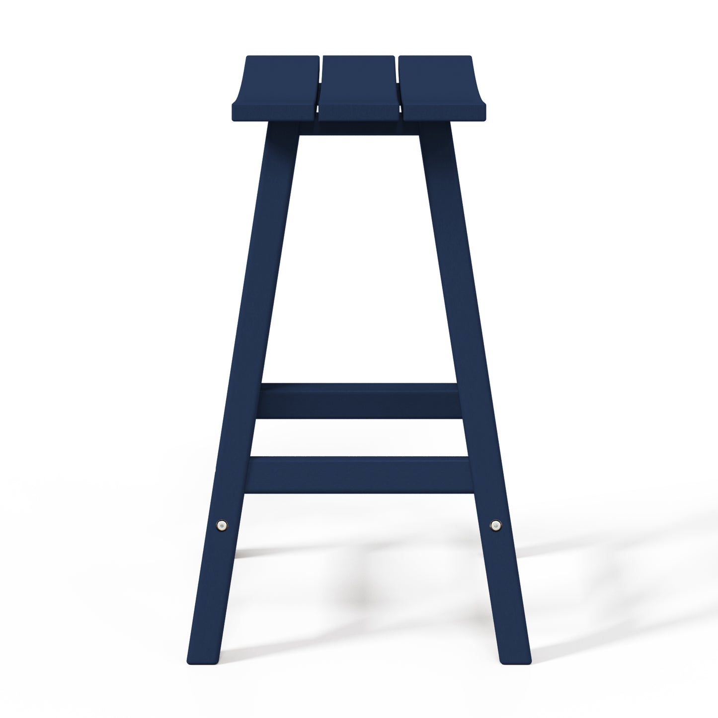 Stockholm All-Weather Outdoor Saddle Counter Stool (24" Height) Seahawk Designs Patio Bar & Counter Stools