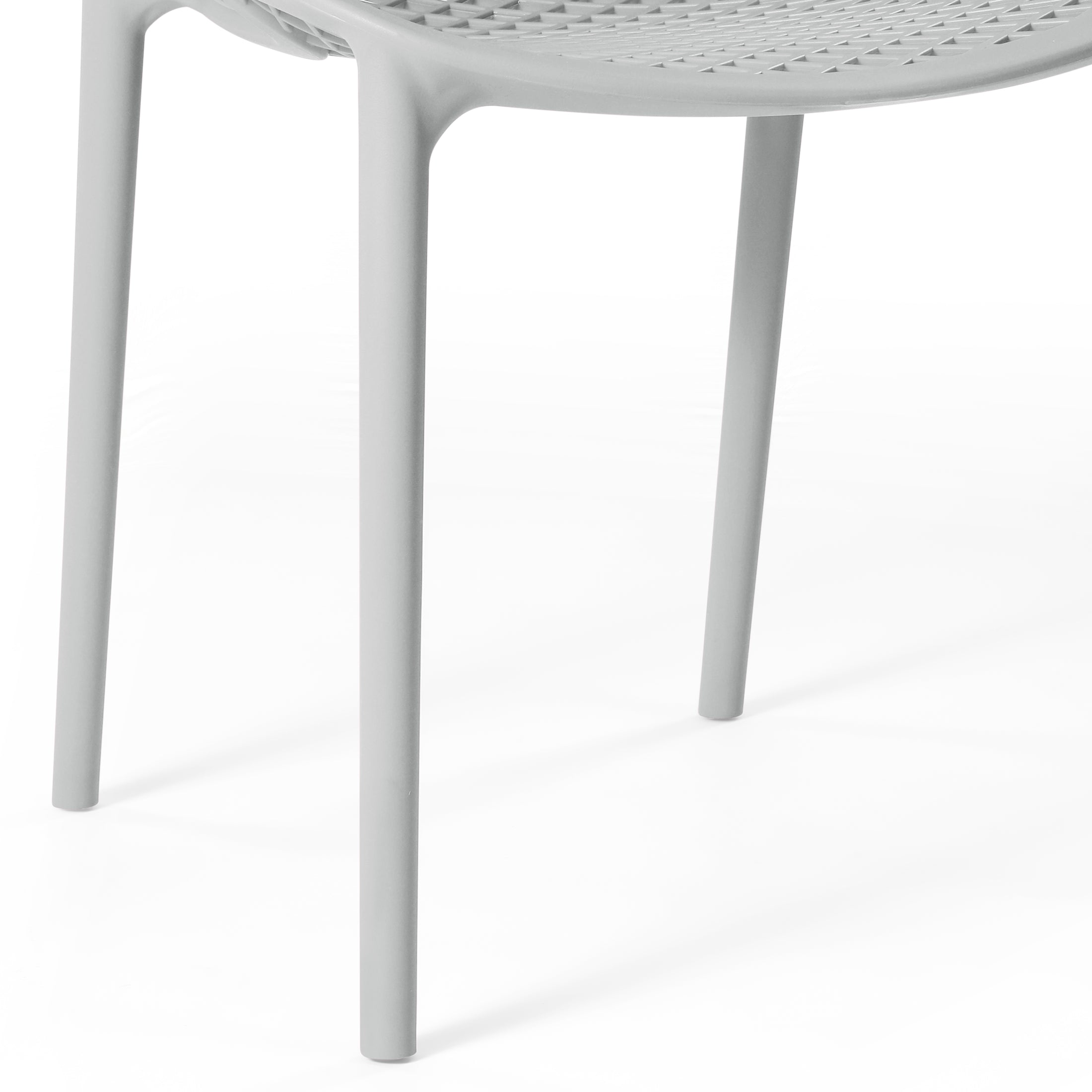 Polyform Stacking Dining Side Chair (Set of 2) Seahawk Designs Patio Dining Chairs