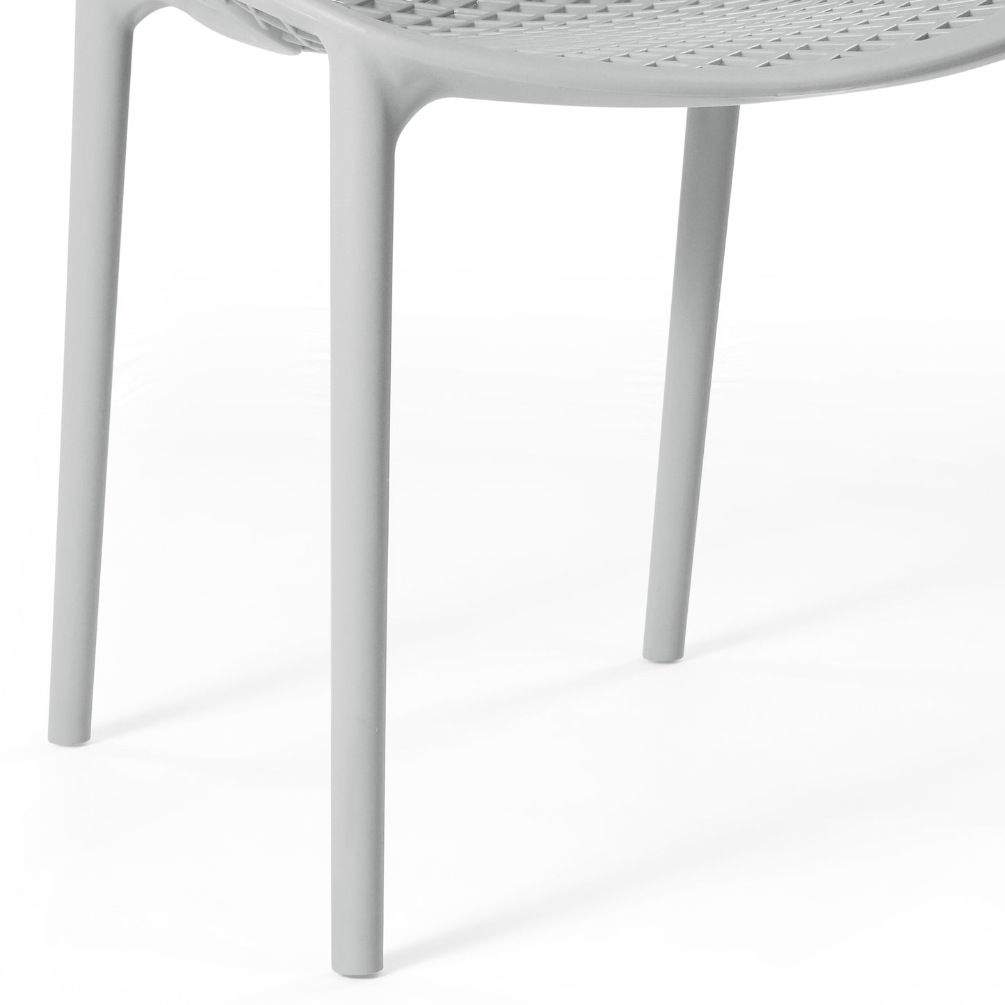 Polyform Stacking Dining Side Chair (Set of 2) Seahawk Designs Patio Dining Chairs