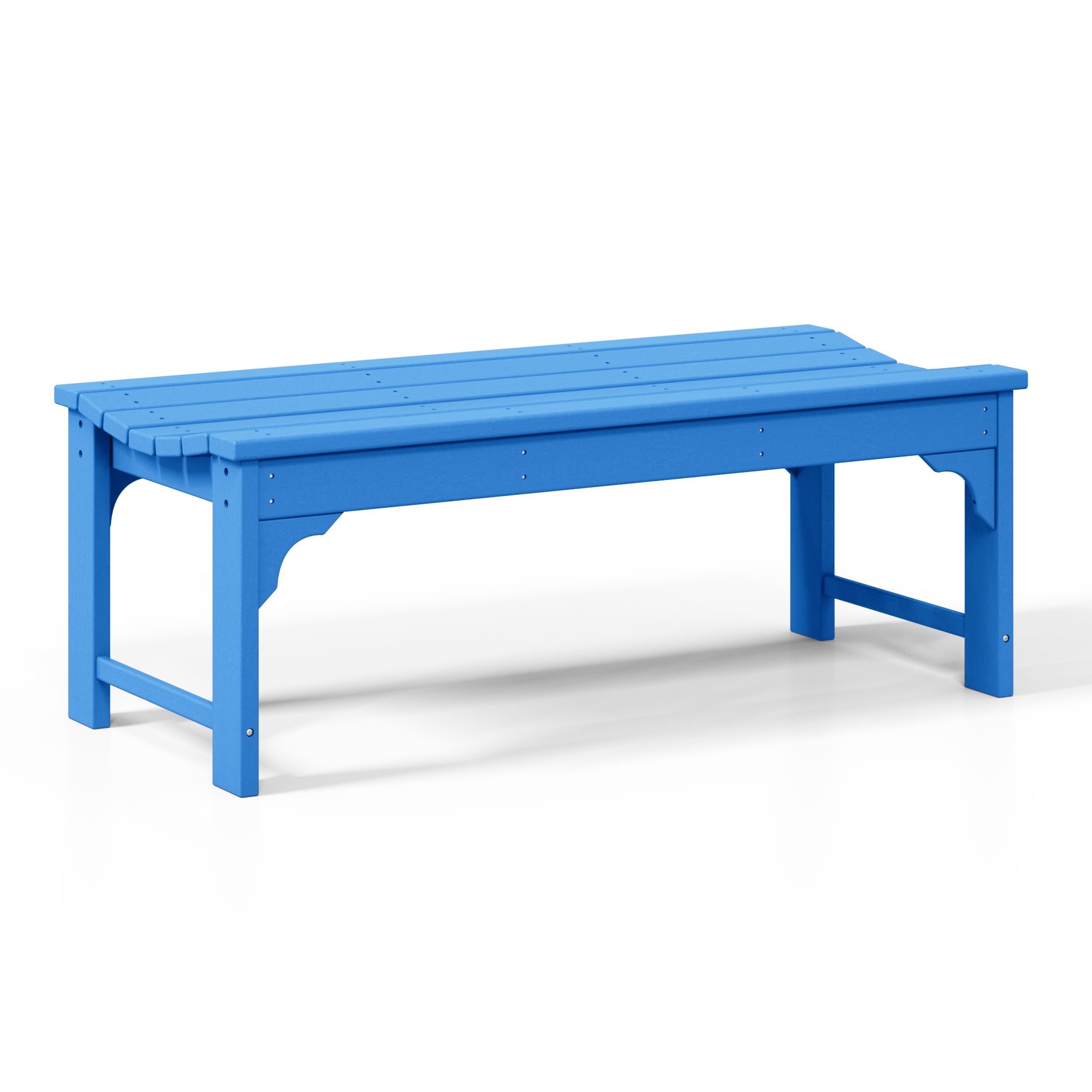 Concord All-Weather Outdoor Garden Backless Bench (46" Wide) Seahawk Designs Patio Benches
