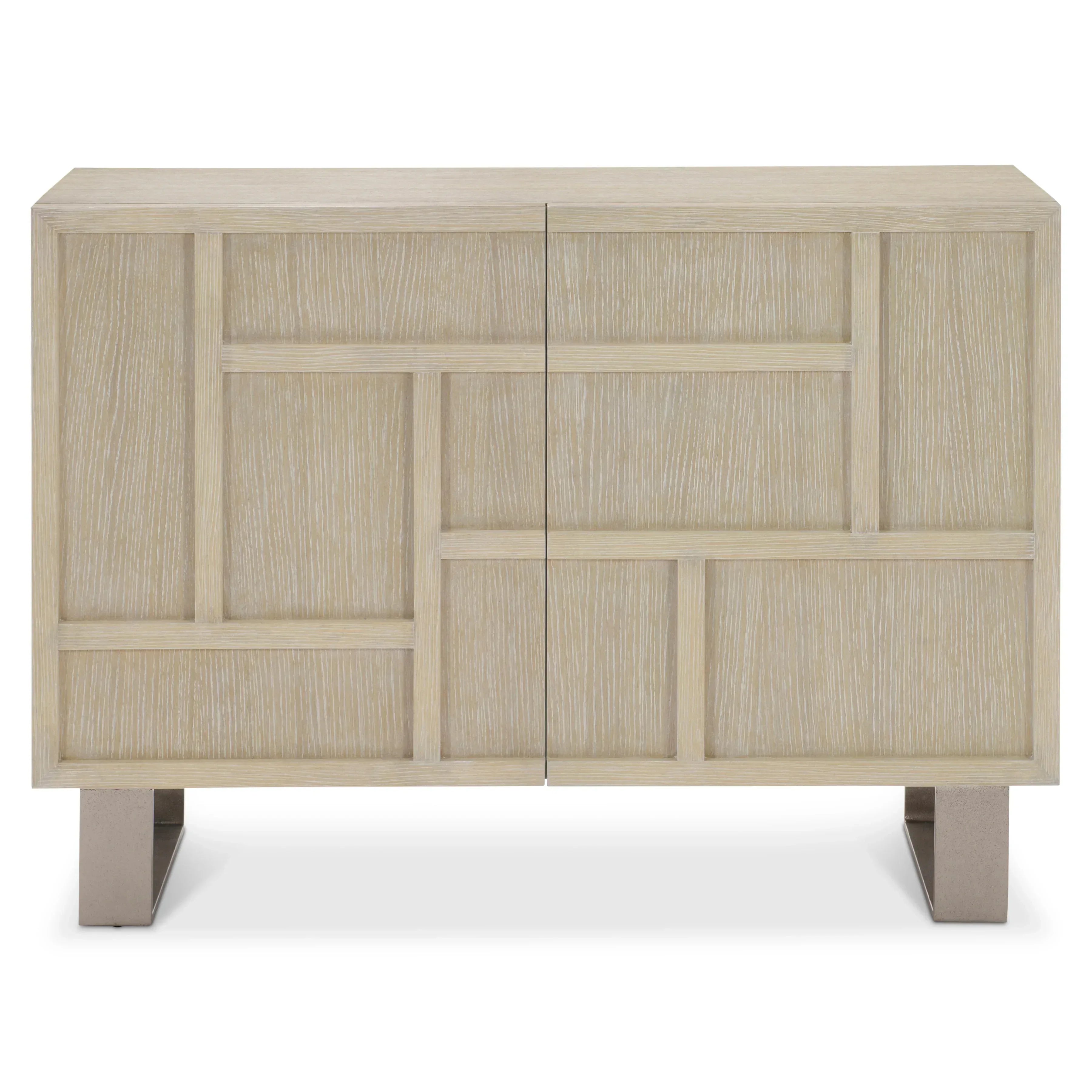Bernhardt Solaria Door Chest — Four Adjustable Shelves in Dune Bernhardt Chest