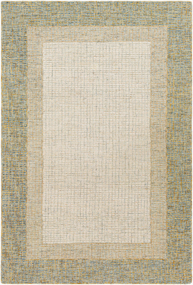 Elena Handmade Rug — Cream/Dusty Sage
