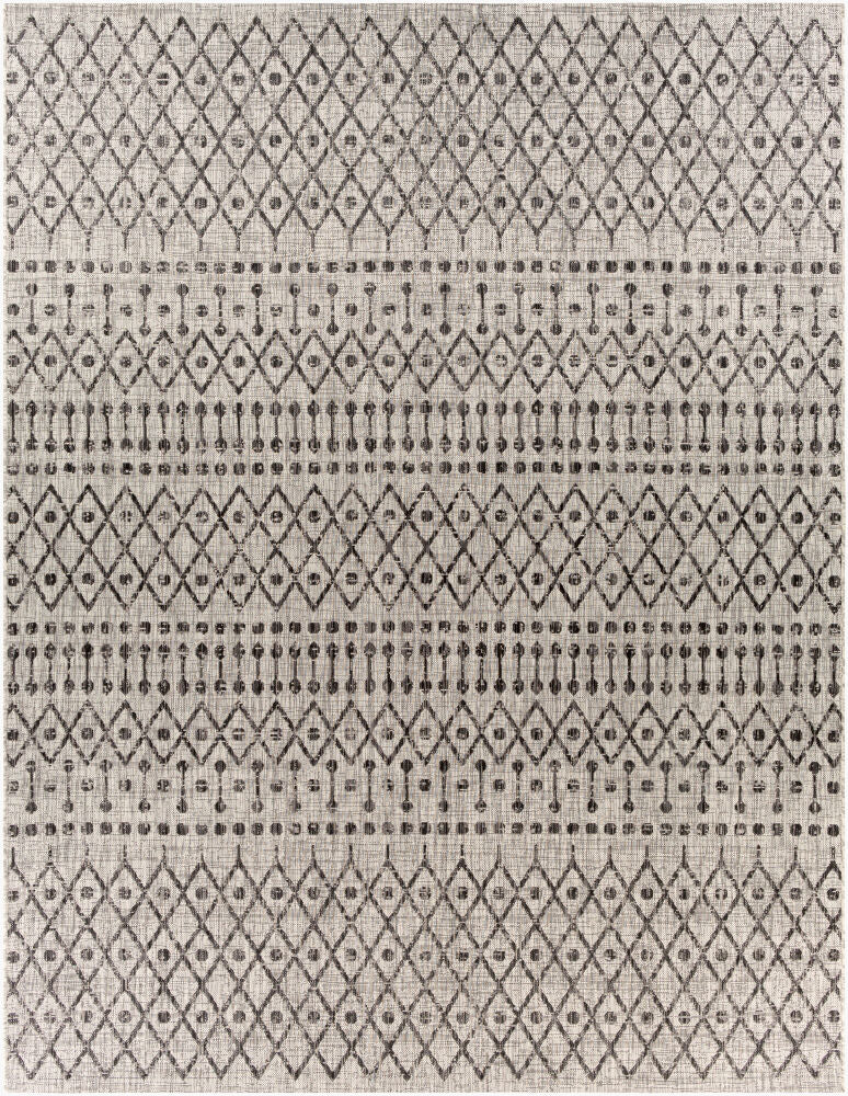 Eagean Machine Woven Rug — Black/Charcoal