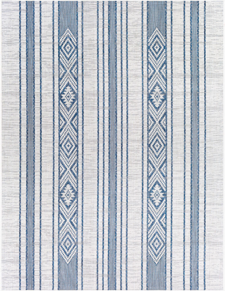 Eagean Machine Woven Rug — Dark Blue/Navy