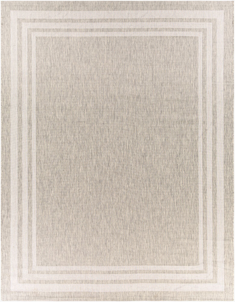 Eagean Machine Woven Rug — Gray/Light Beige