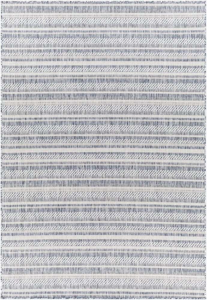 Eagean Machine Woven Rug — Blue/Gray