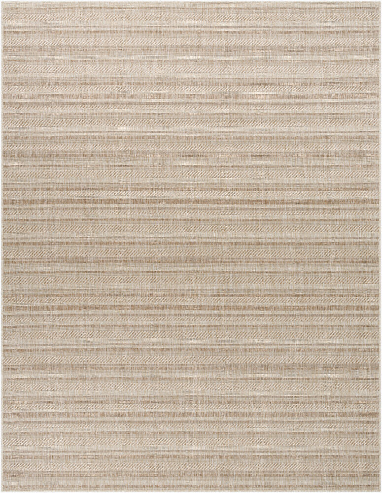 Eagean Machine Woven Rug — Brown/Cream