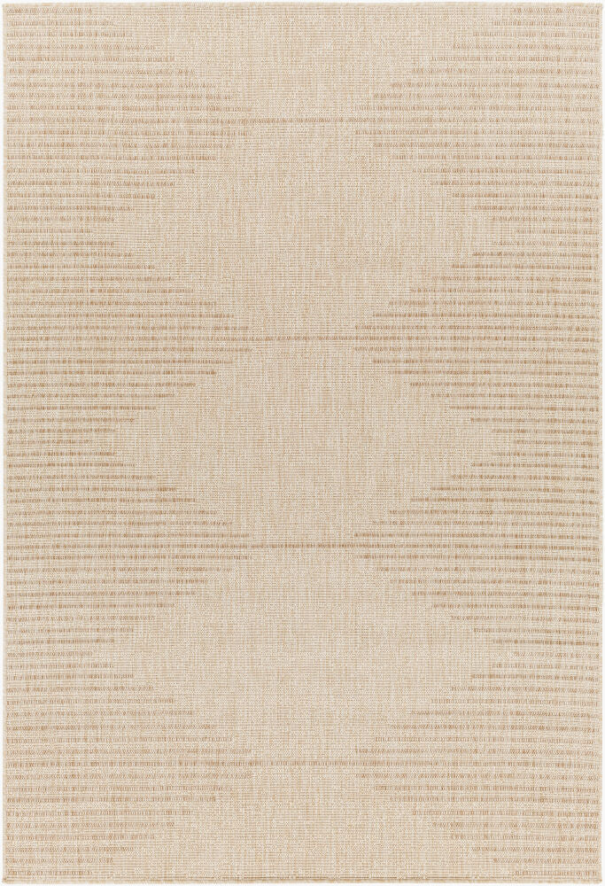 Eagean Machine Woven Rug — Brown/Cream