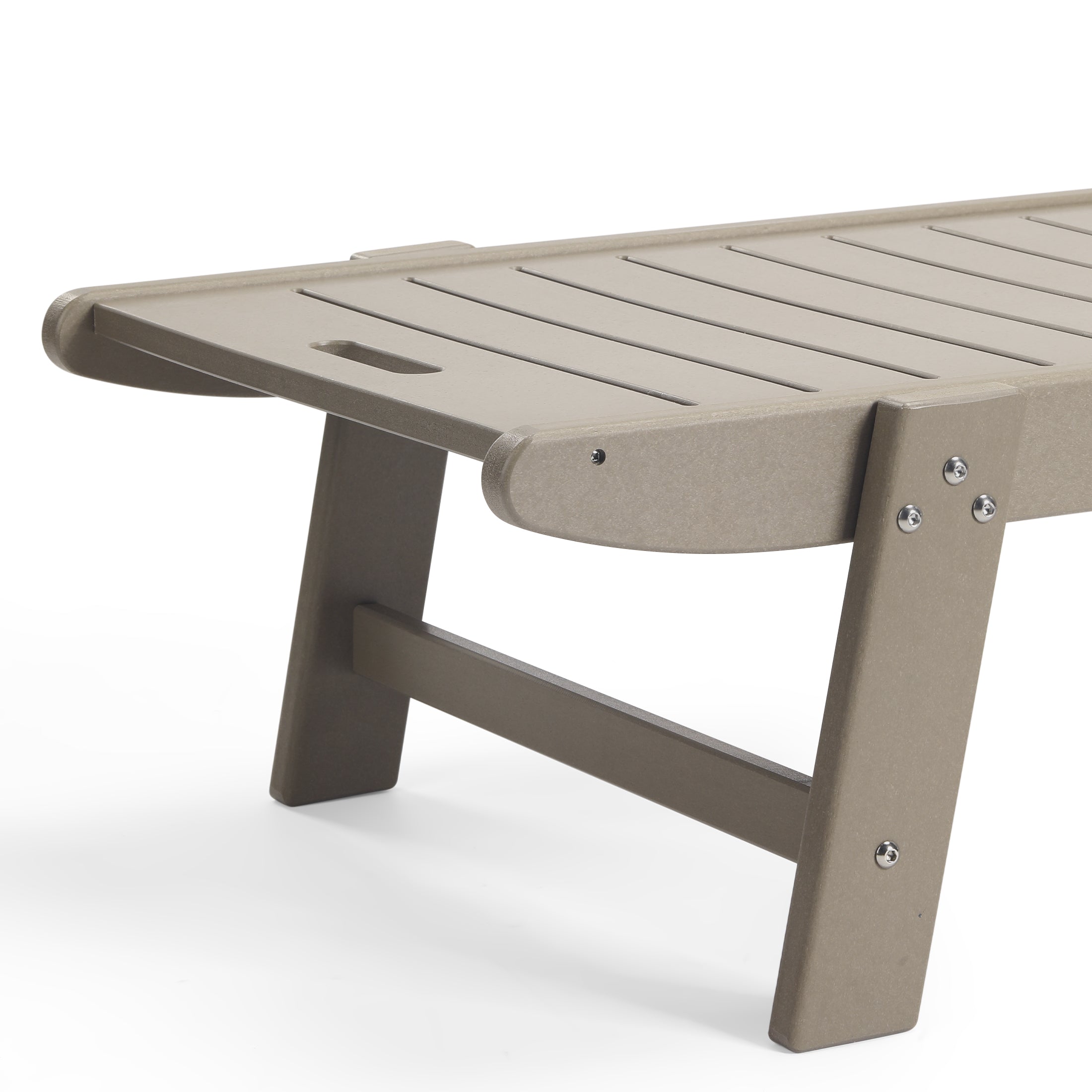 Santa Barbara Reclining Chaise Lounge with Cup Holder and Wheels Seahawk Designs Patio Chaise Lounges