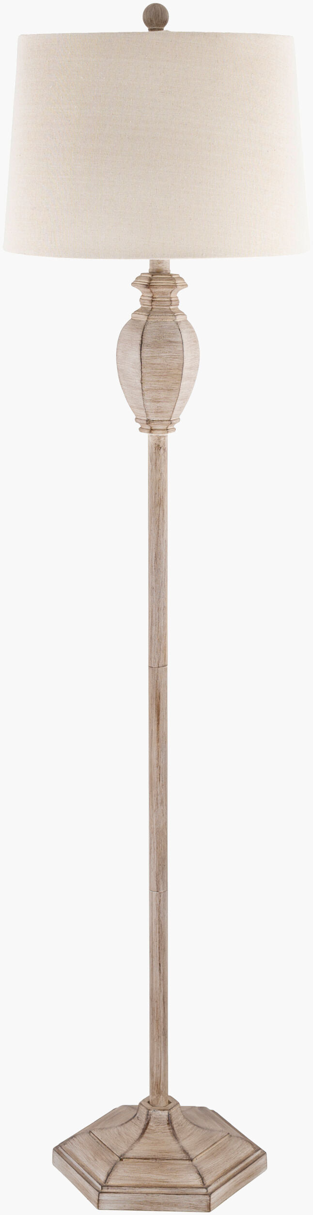 Eburne Accent Floor Lamp — Gray