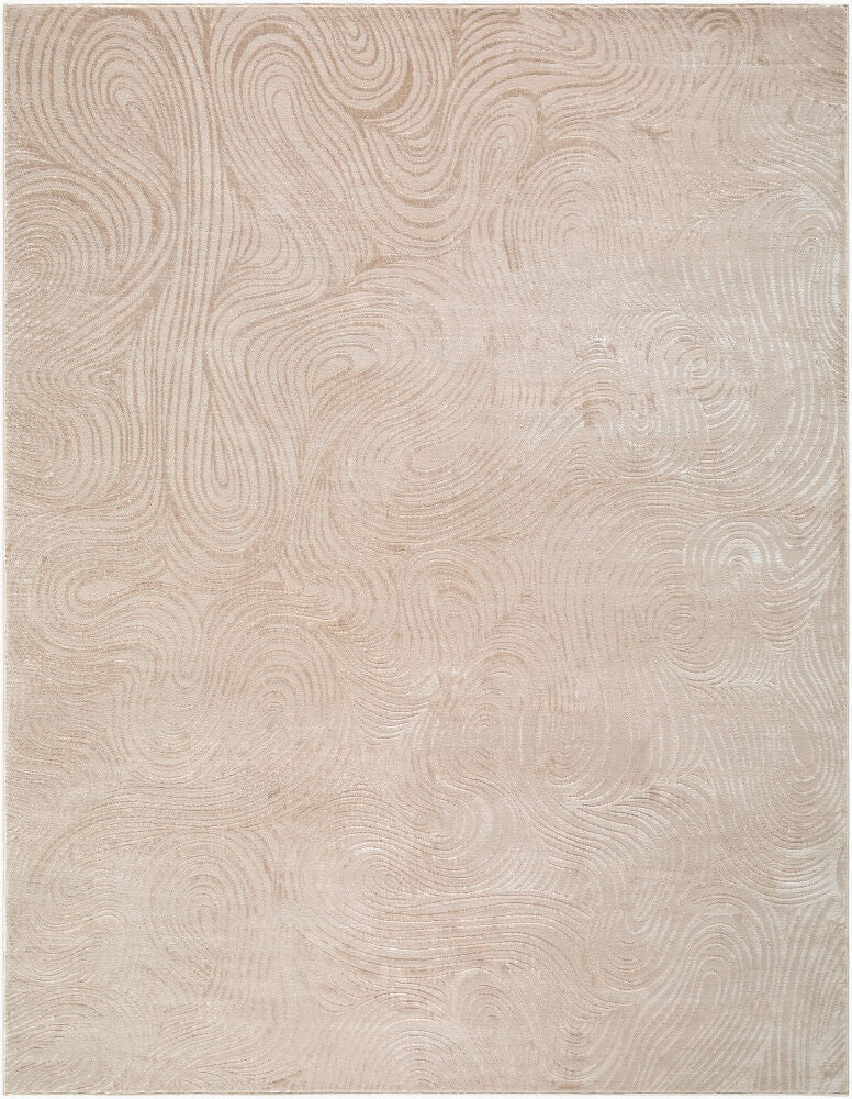 Grenelle Machine Woven Rug — Light Brown/Taupe