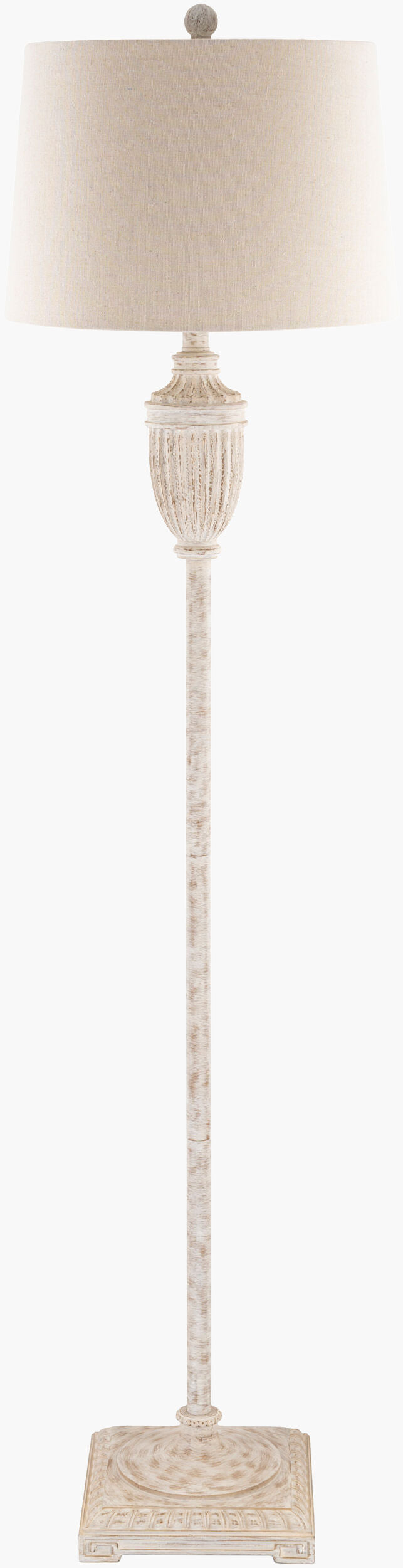 Edis Accent Floor Lamp — Gray