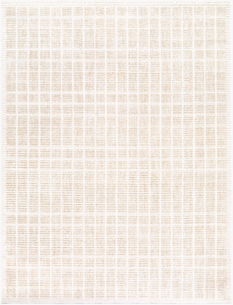 Odeon Machine Woven Rug — Cream/Ivory
