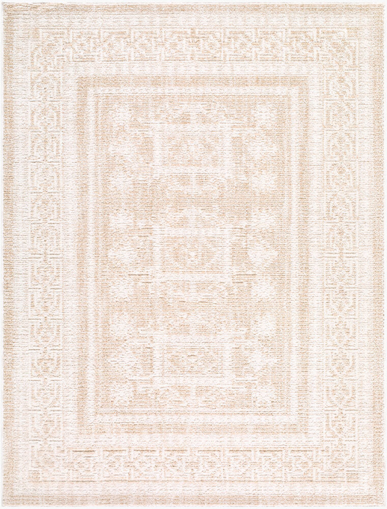 Odeon Machine Woven Rug — Cream/Ivory