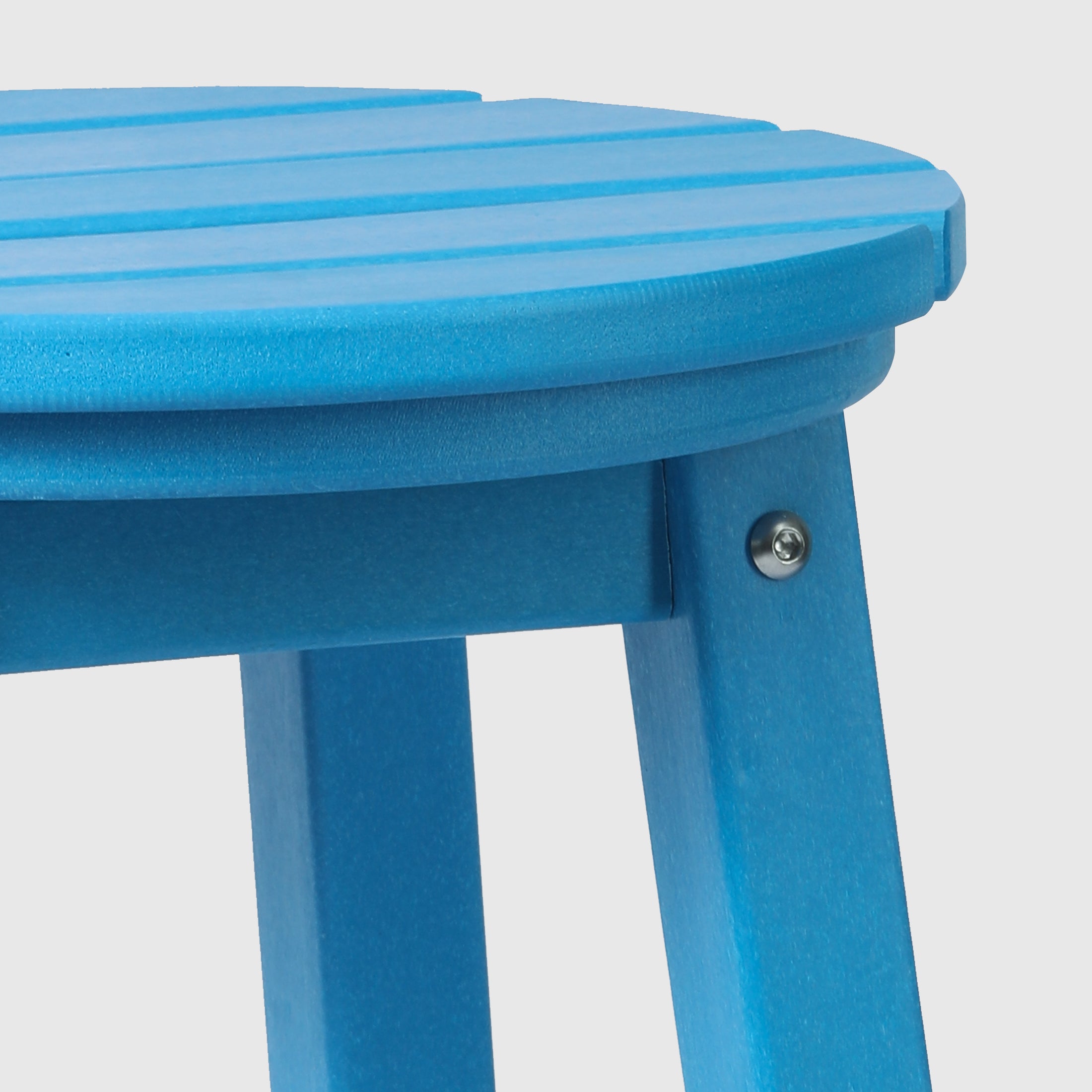 Stockholm All-Weather Outdoor Round Counter Stool (24" Height) Seahawk Designs Patio Bar & Counter Stools
