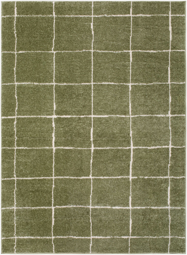 Rivoli Machine Woven Rug — Cream/Olive