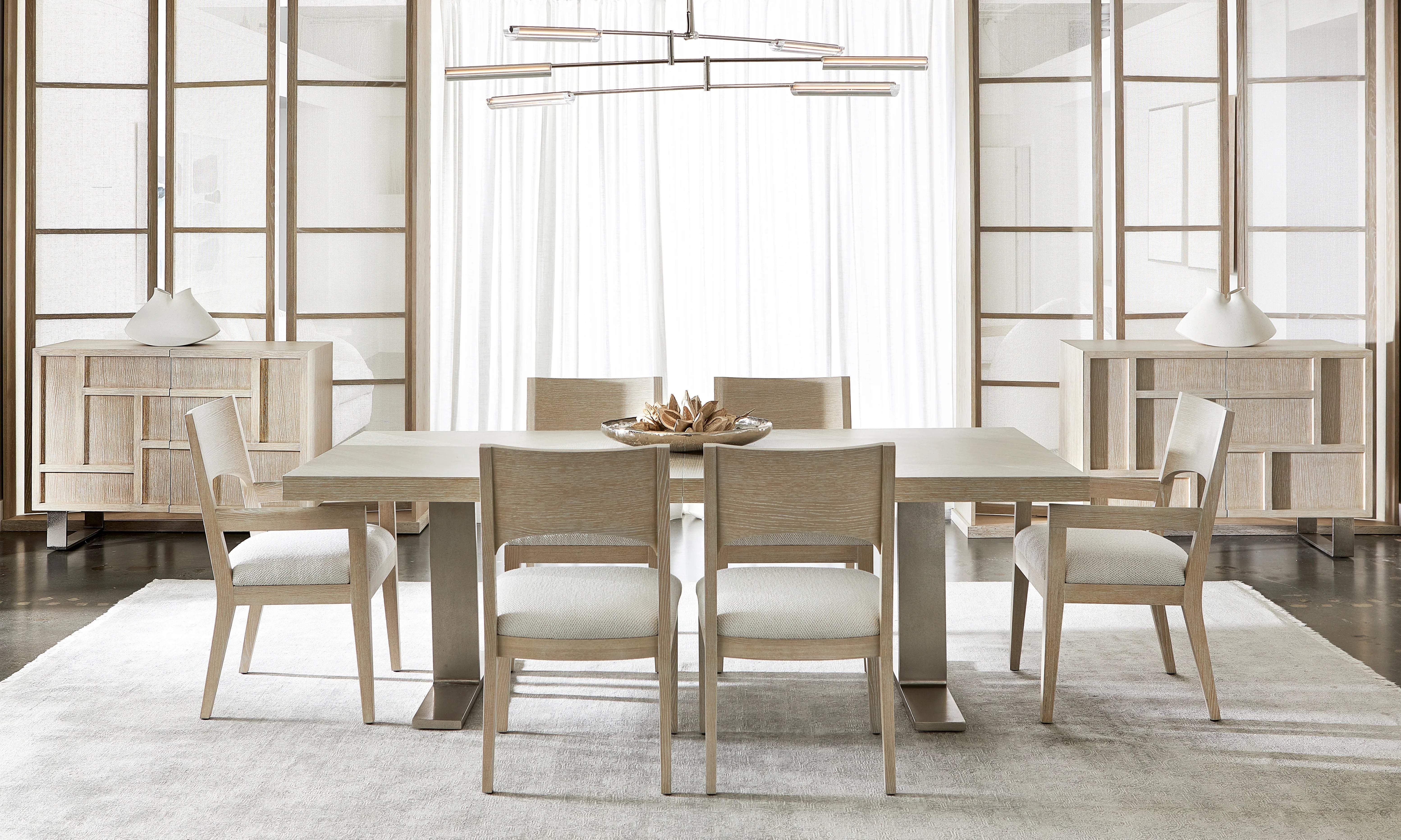 Bernhardt Solaria Door Chest — Four Adjustable Shelves in Dune Bernhardt Chest