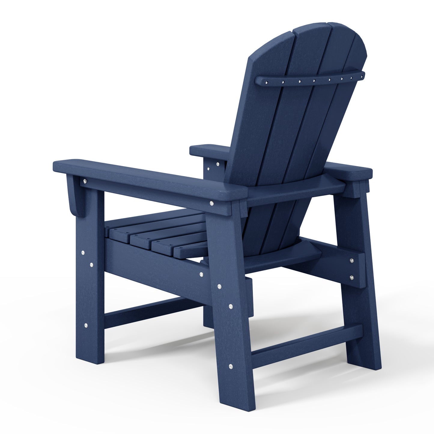 Tiny Terraces Kids' All-Weather Outdoor Poly Adirondack Chair Seahawk Designs Kids Adirondack Chairs