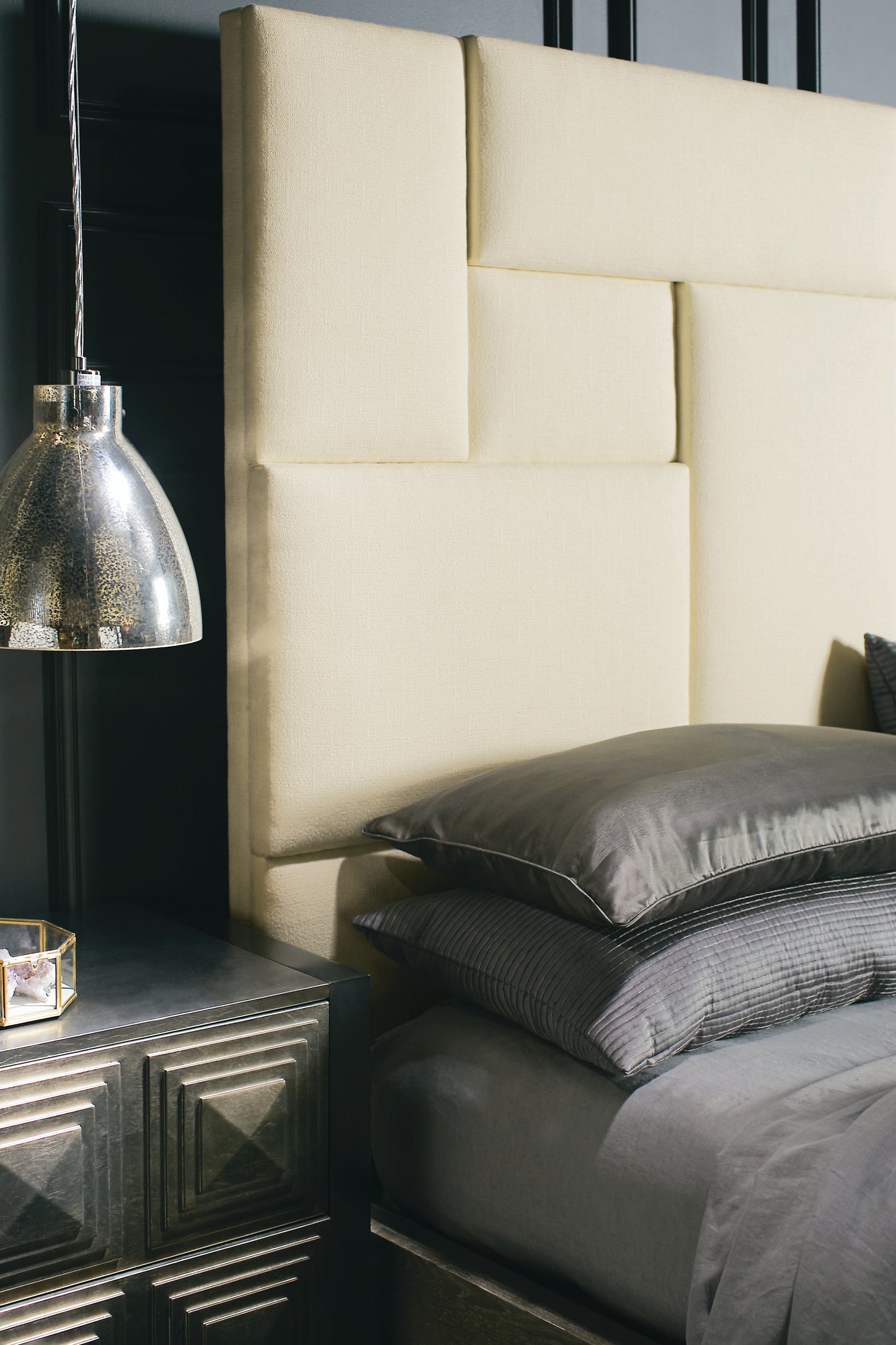 Tête de lit en mosaïque