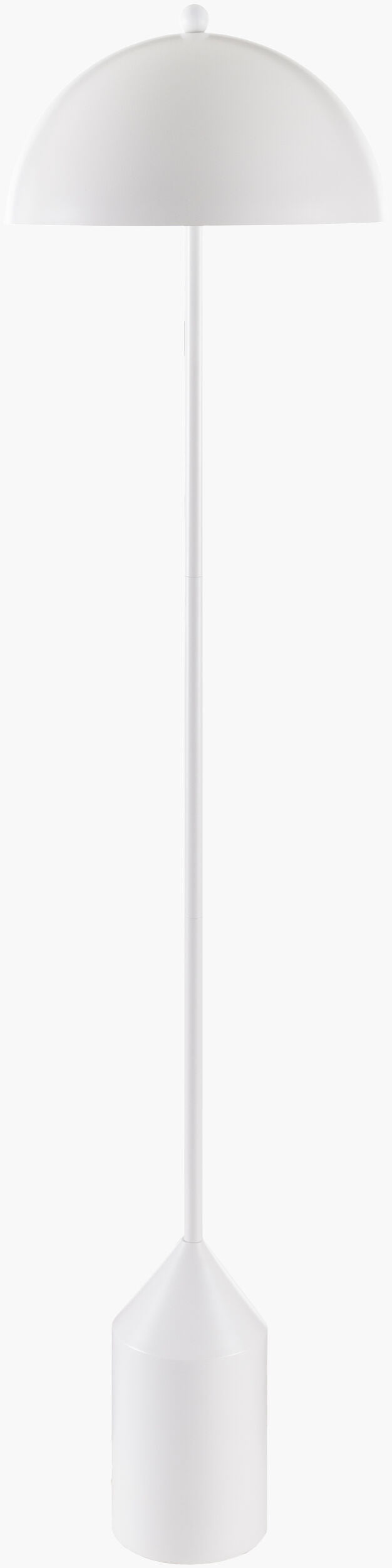 Elder Accent Floor Lamp — White
