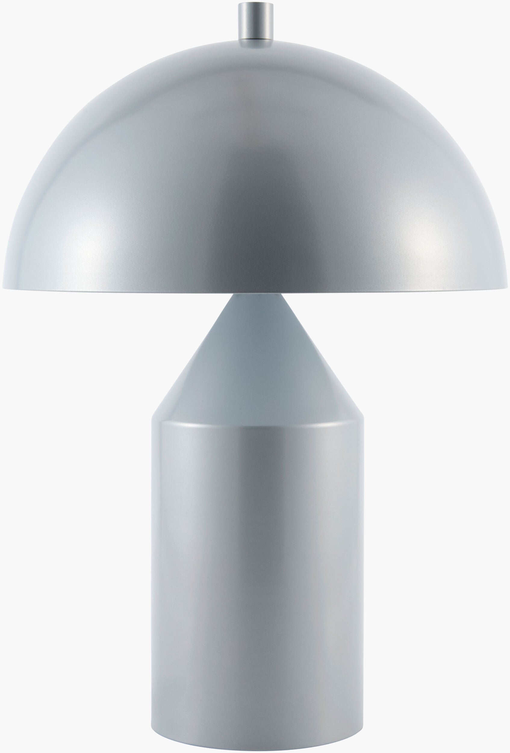 Elder Accent Table Lamp — Silver Gray
