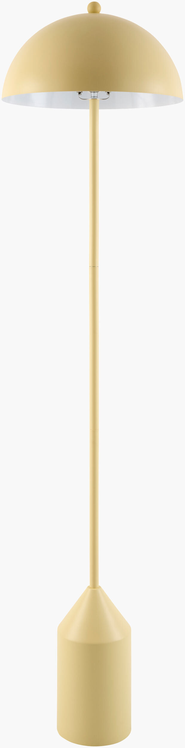 Elder Accent Floor Lamp — Yellow