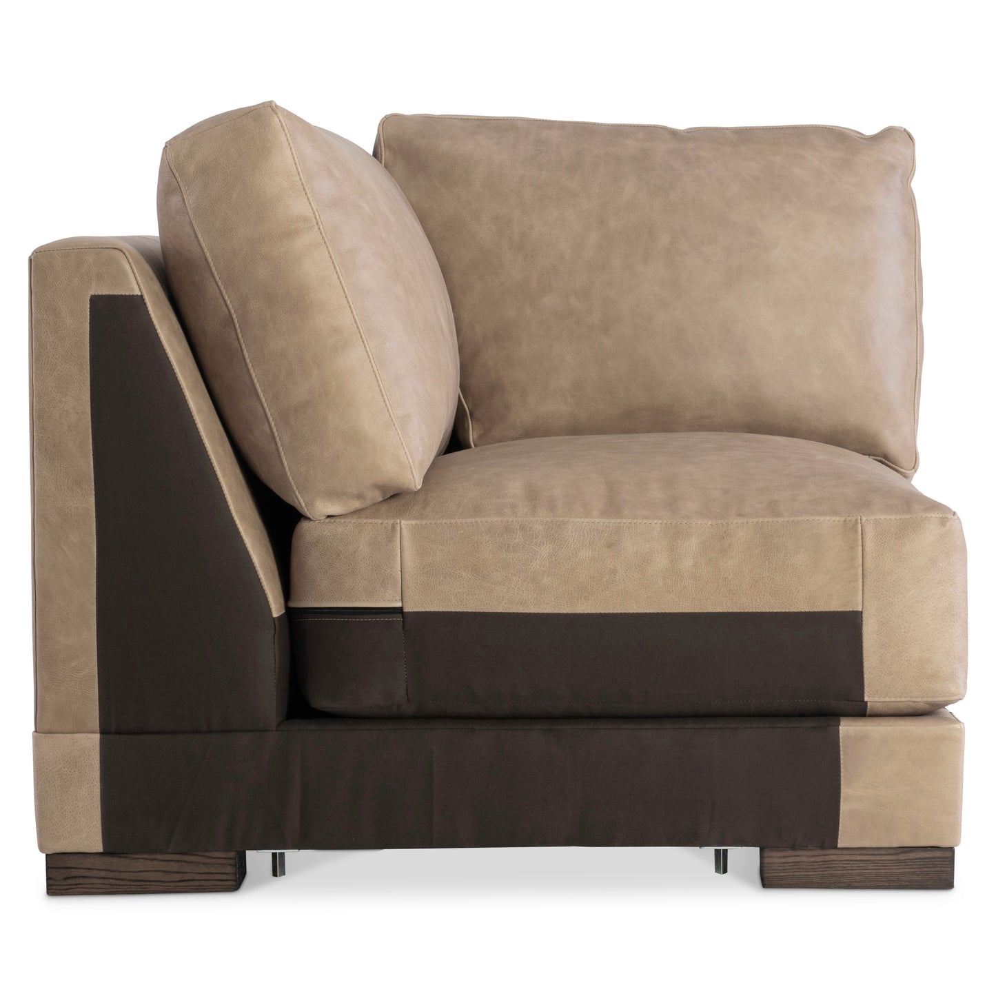 Lars Leather Corner Chair