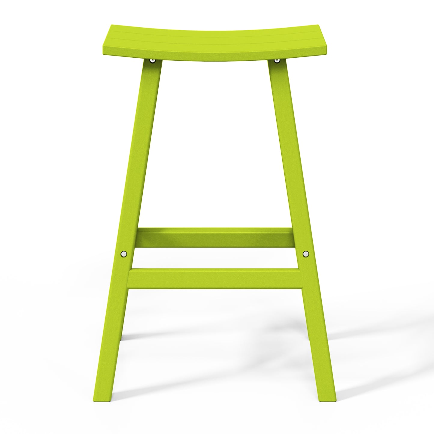 Stockholm All-Weather Outdoor Saddle Bar Stool (29" Height) Seahawk Designs Patio Bar & Counter Stools