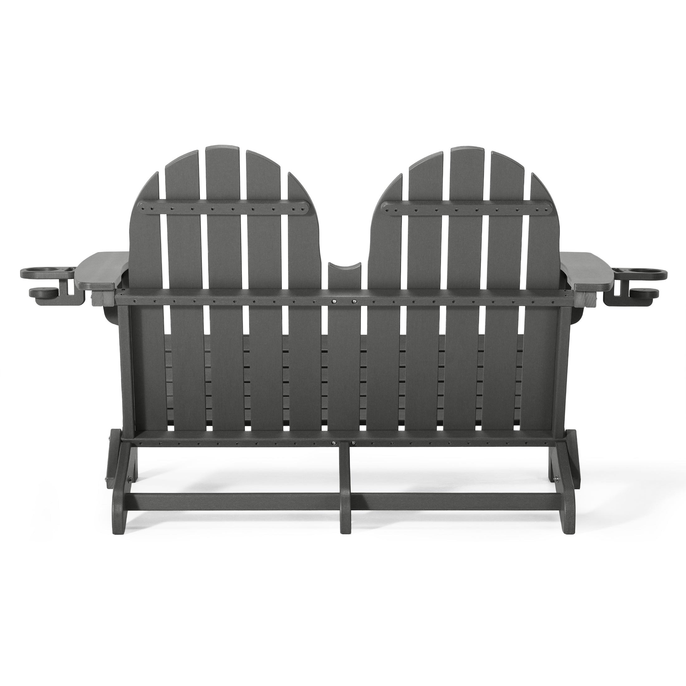 Magnolia Adirondack 49" Folding Bench Seahawk Designs Patio Benches