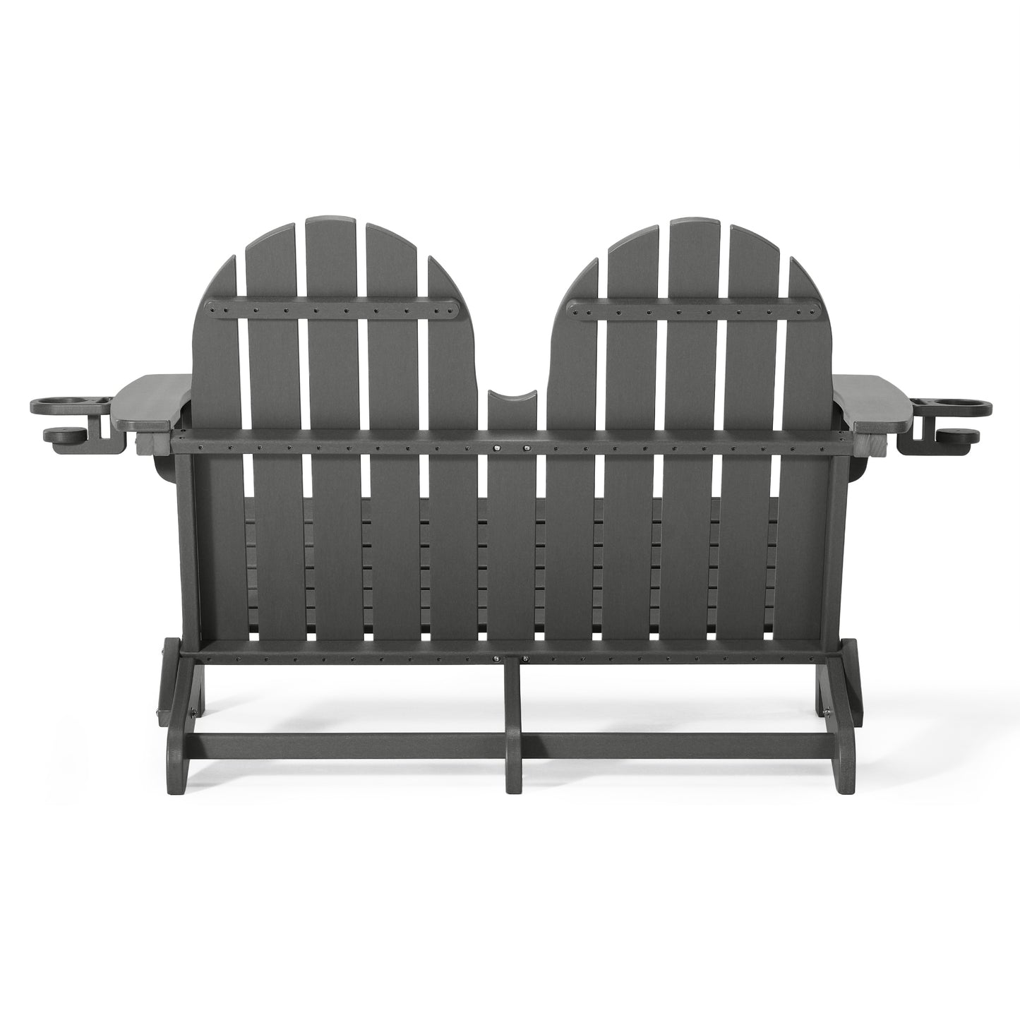 Magnolia Adirondack 49" Folding Bench Seahawk Designs Patio Benches