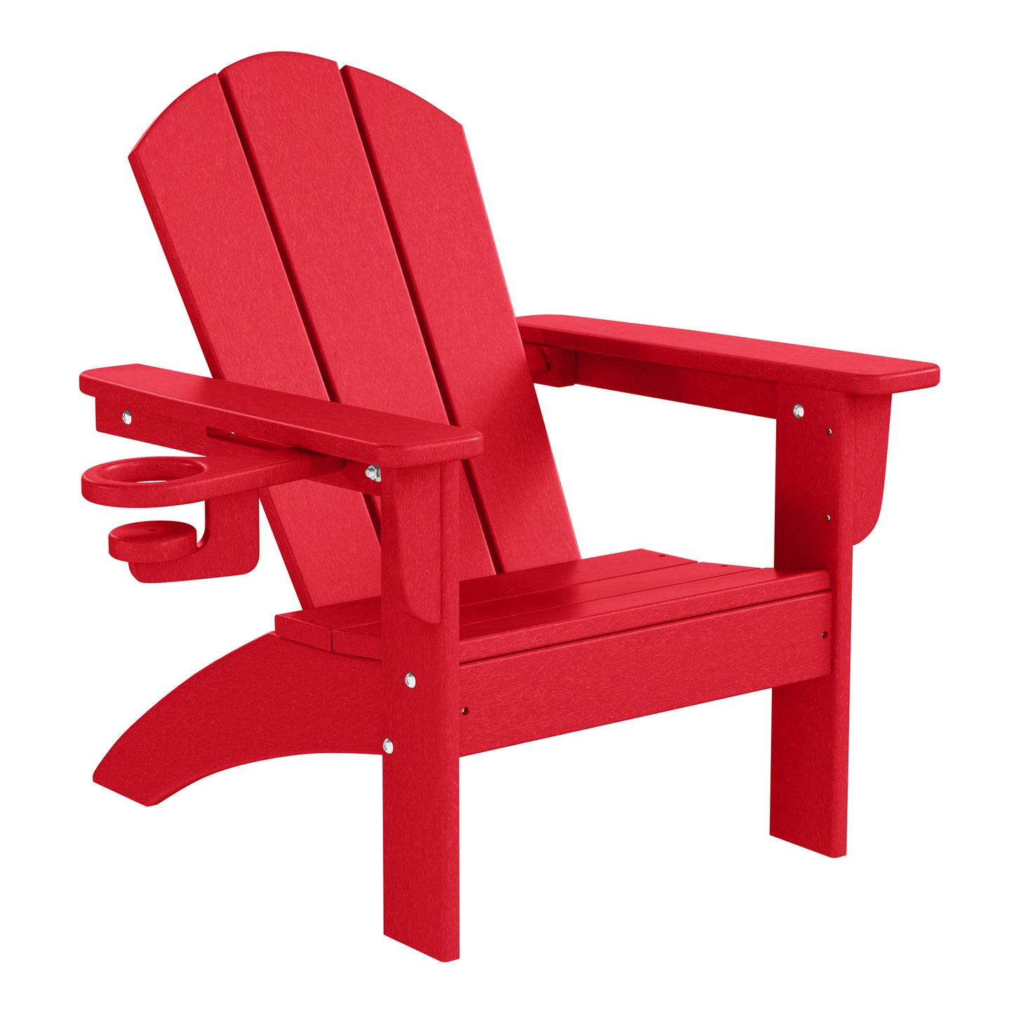 Tiny Terraces Kids Adirondack Chair with Cup Holder (Set of 2) Seahawk Designs Kids Adirondack Chairs