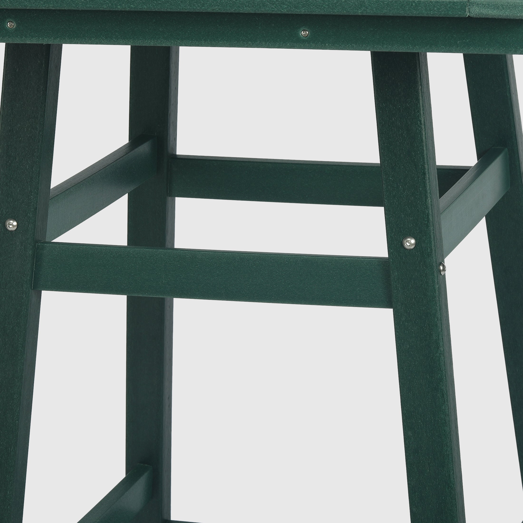 Stockholm All-Weather Outdoor Square Counter Table (31" Top) Seahawk Designs Patio Bar Tables