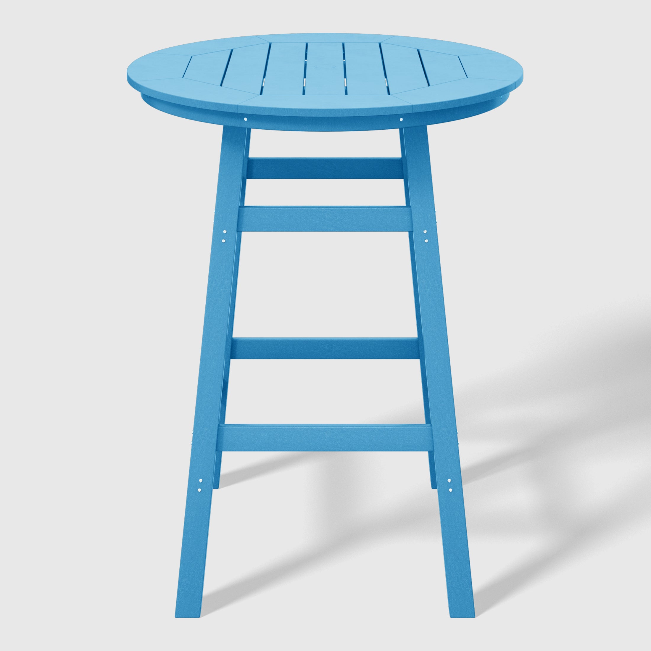 Stockholm All-Weather Outdoor 35" Round Bar Table (42" Height) Seahawk Designs Patio Bar Tables