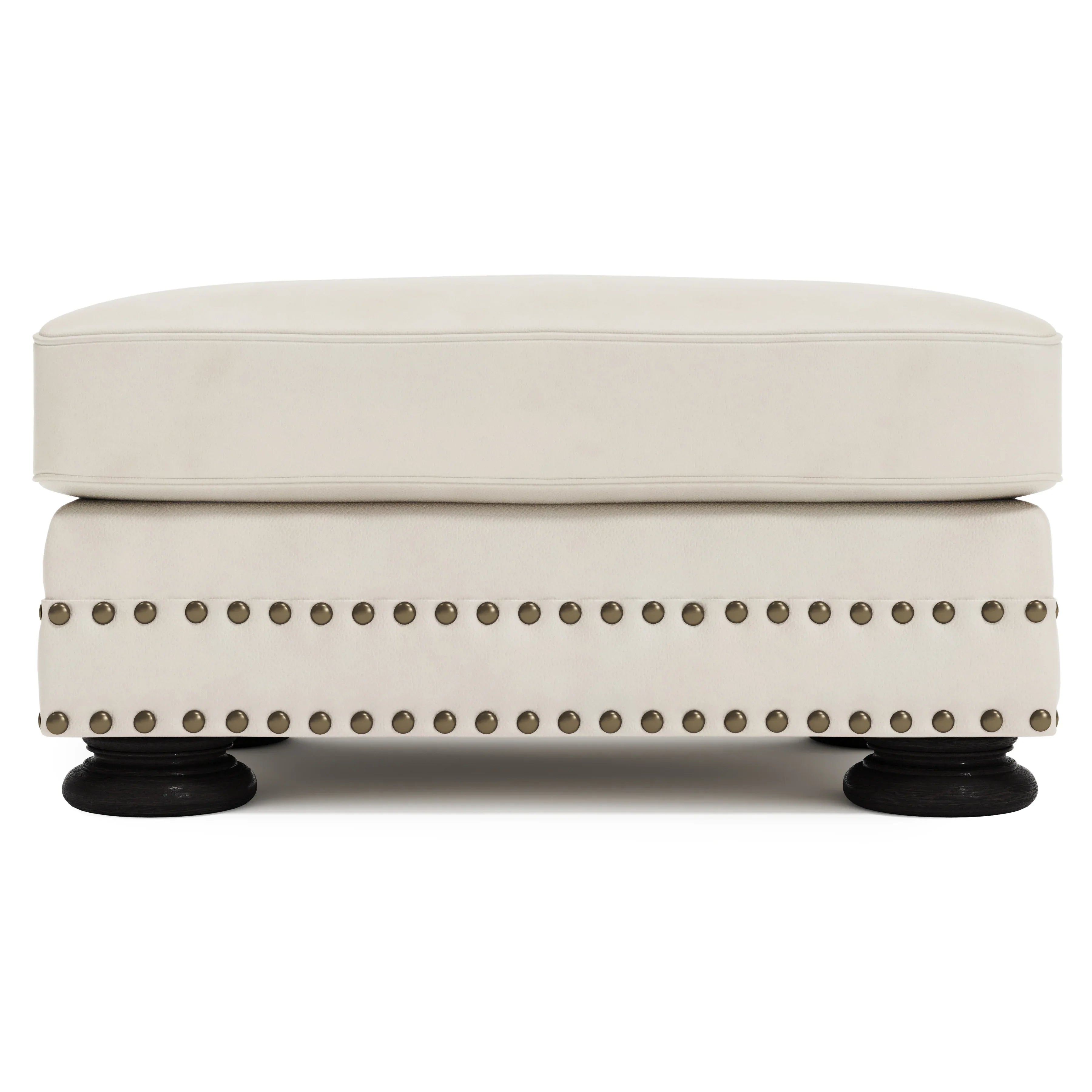 Foster Leather Ottoman Bernhardt Living