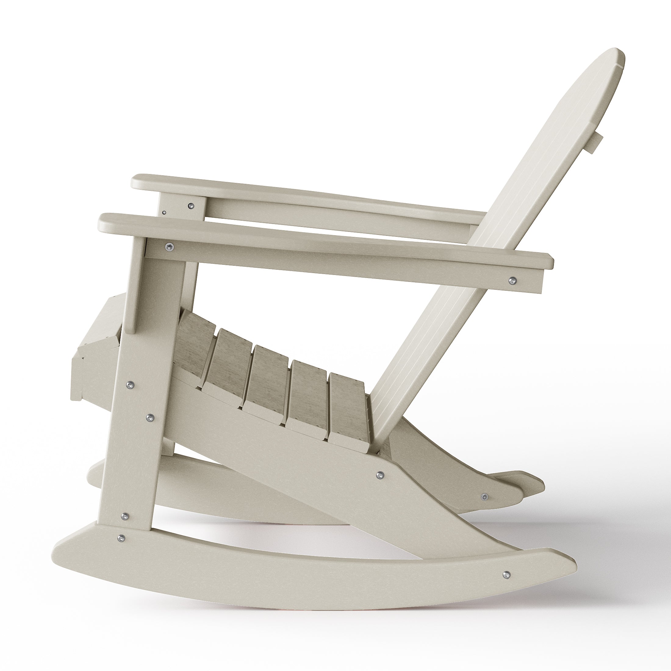 Chatham All-Weather Outdoor Classic Adirondack Rocking Chair Seahawk Designs Patio Rocking Chairs