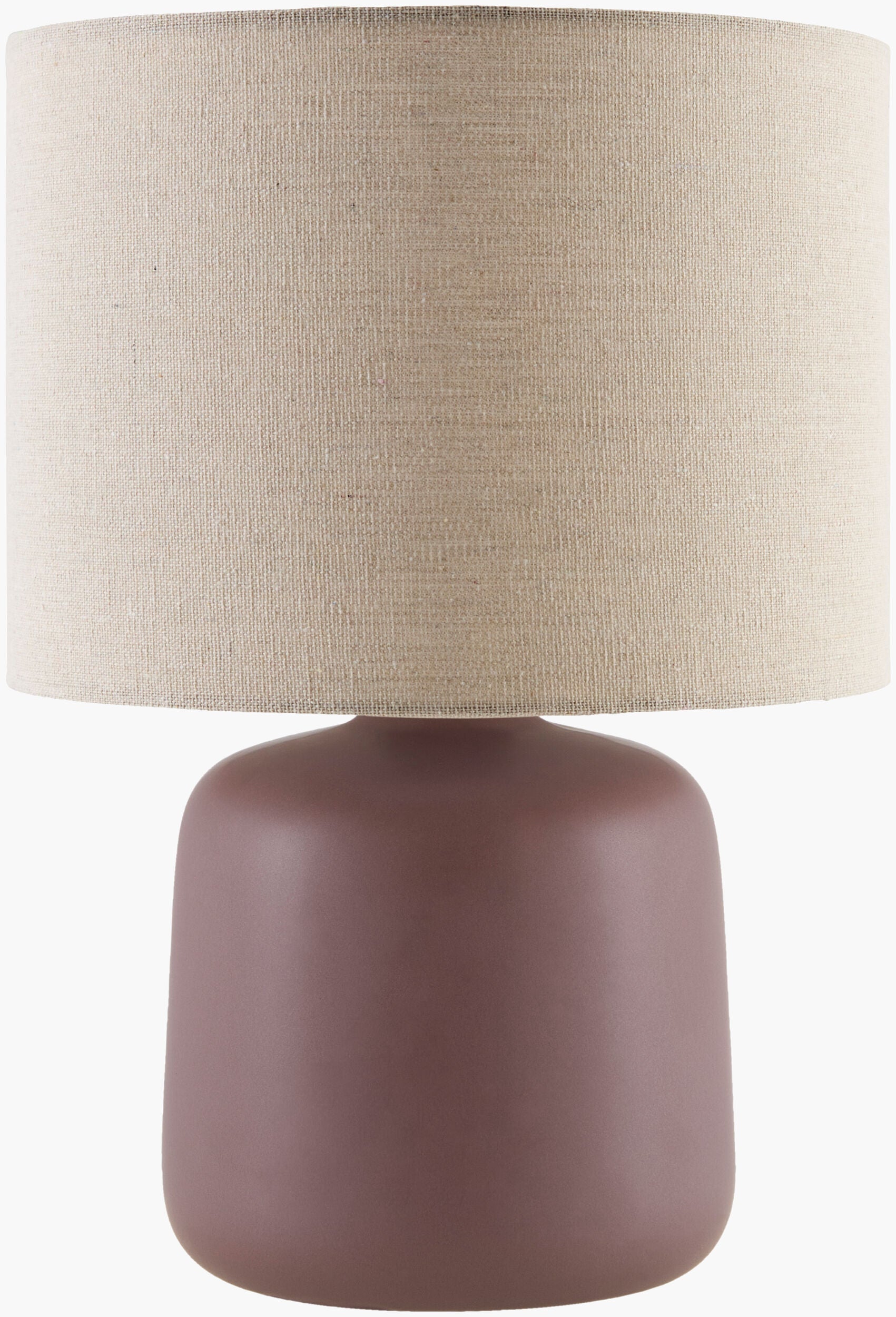 Elio Accent Table Lamp — Dark Brown
