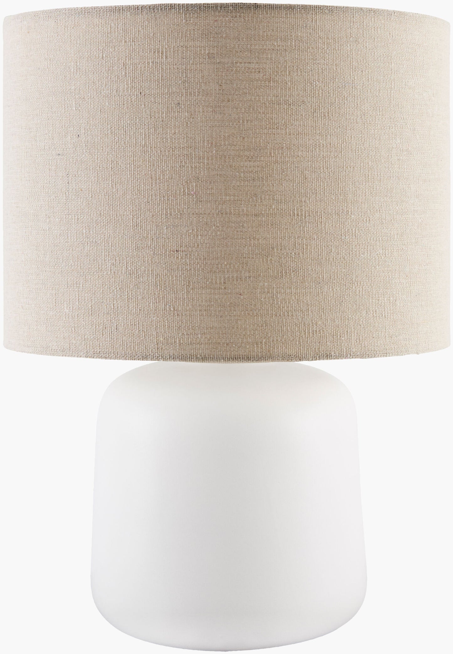 Elio Accent Table Lamp — White