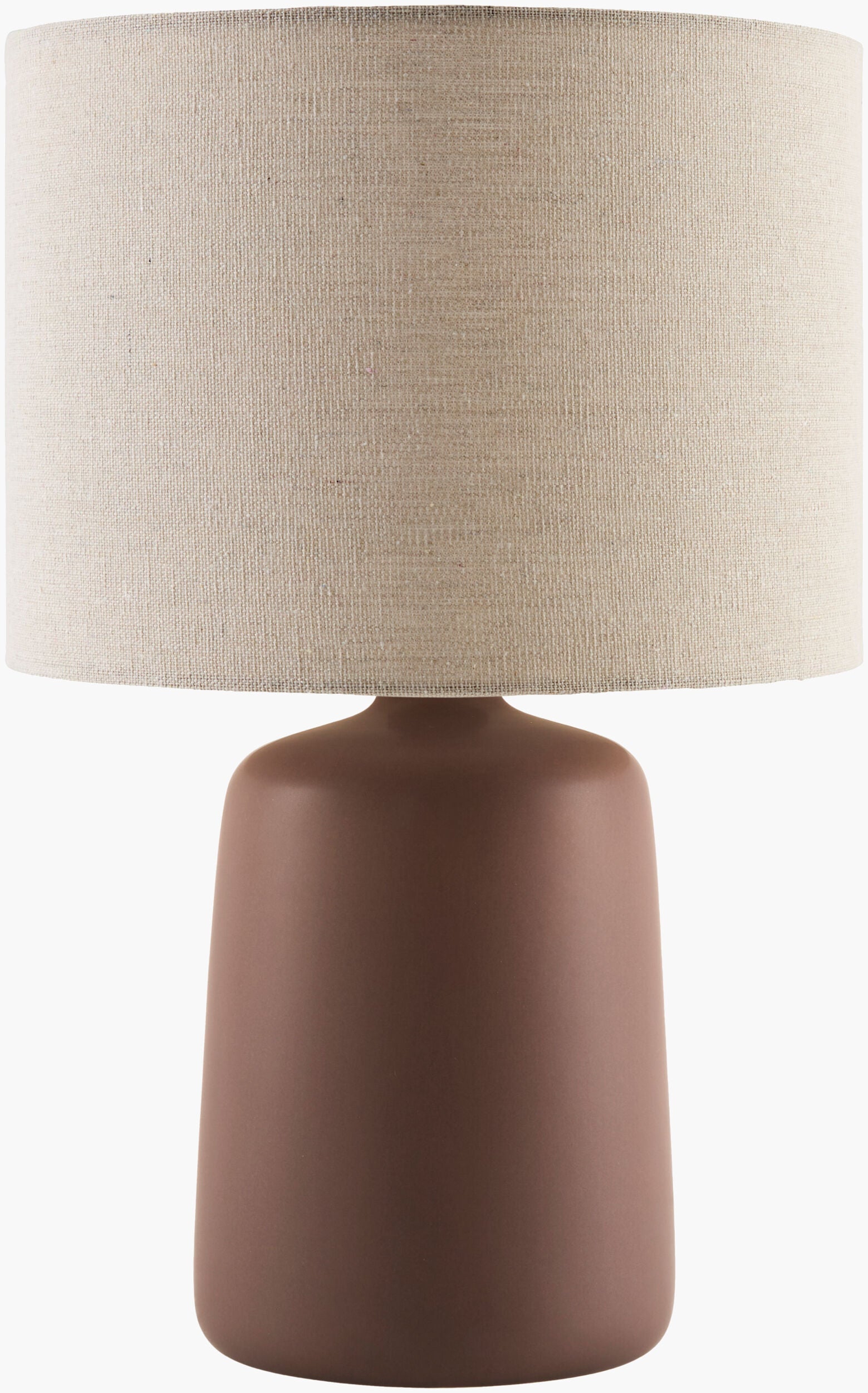 Elio Accent Table Lamp — Dark Brown