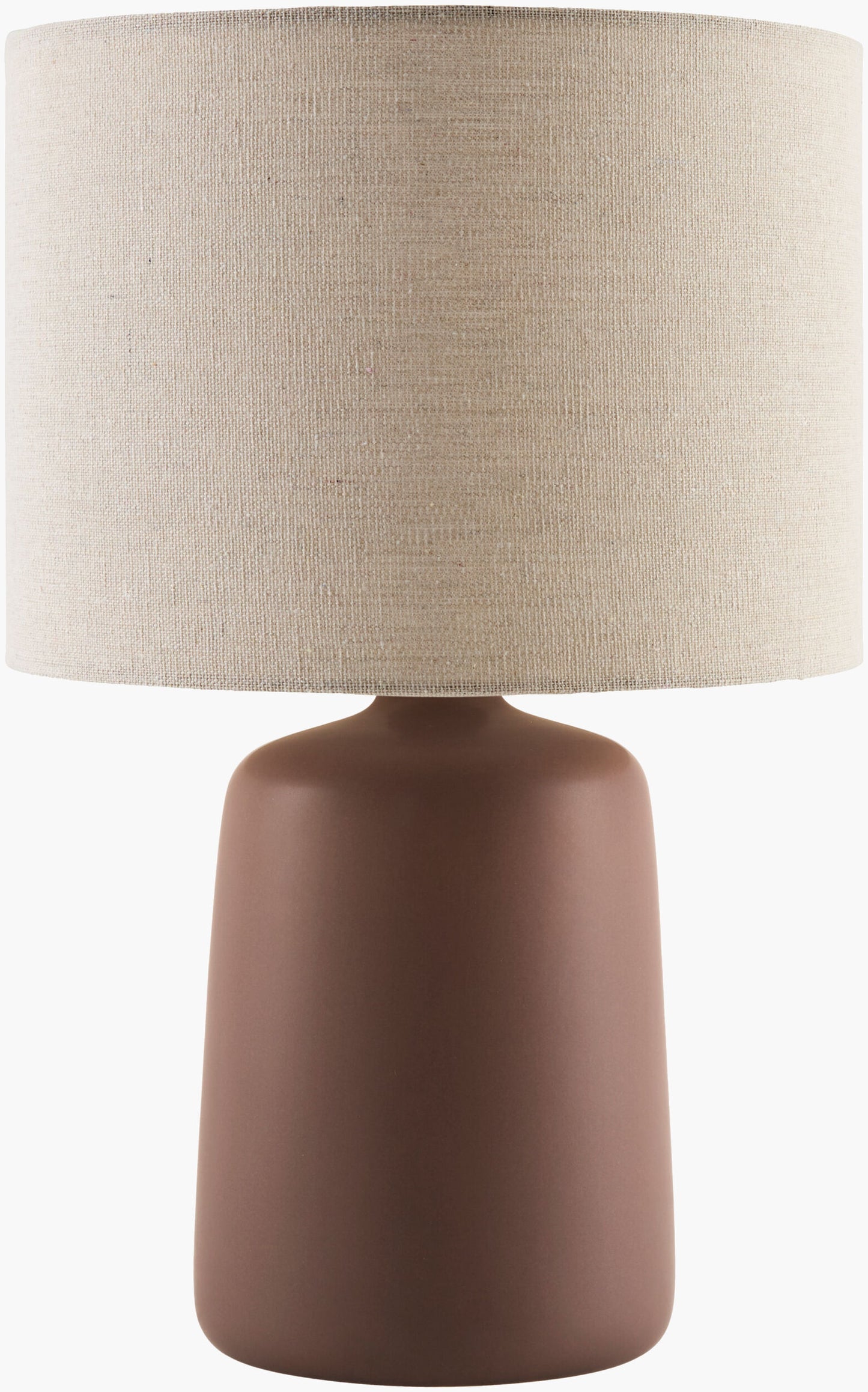 Elio Accent Table Lamp — Dark Brown