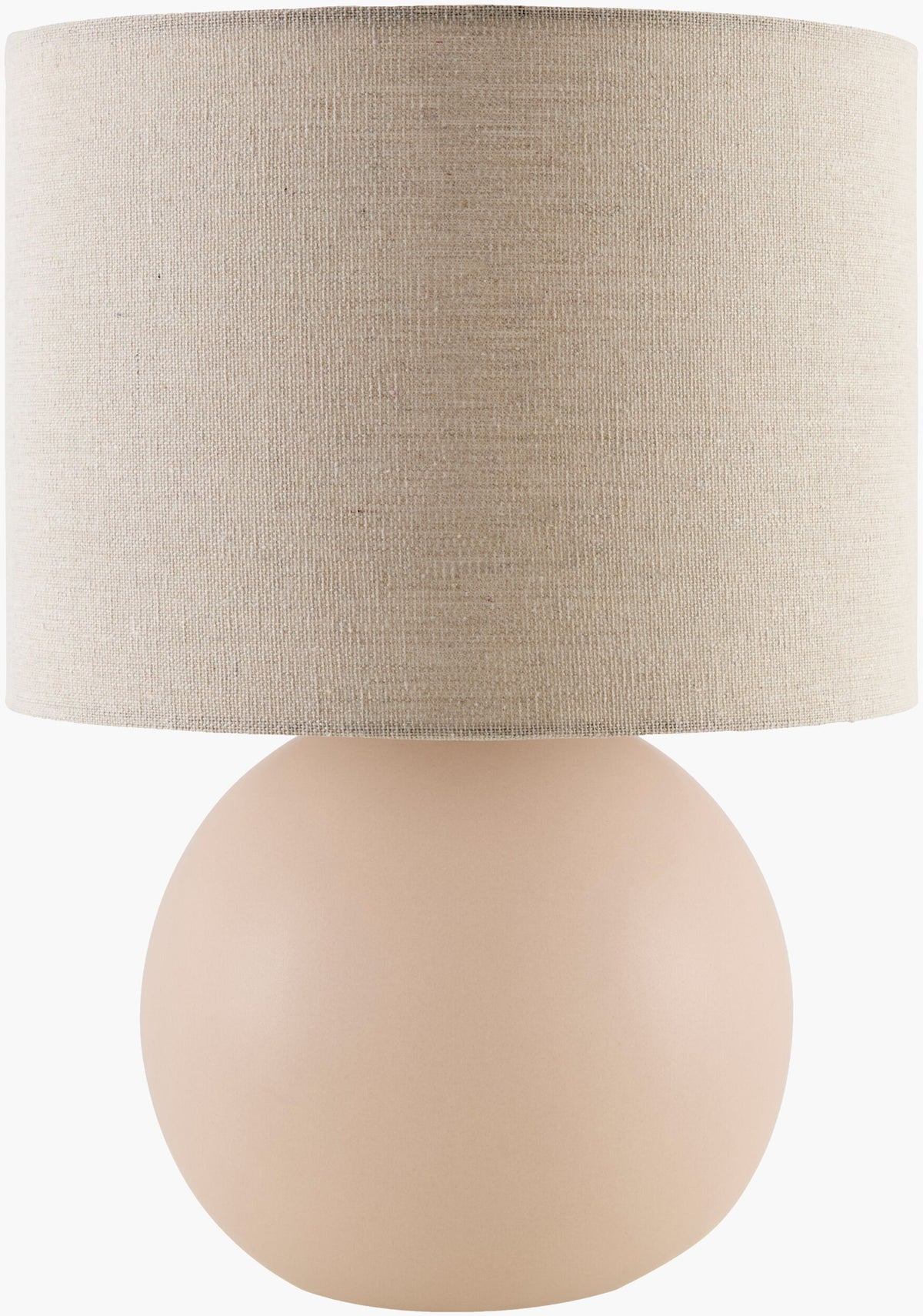 Elio Accent Table Lamp — Coral
