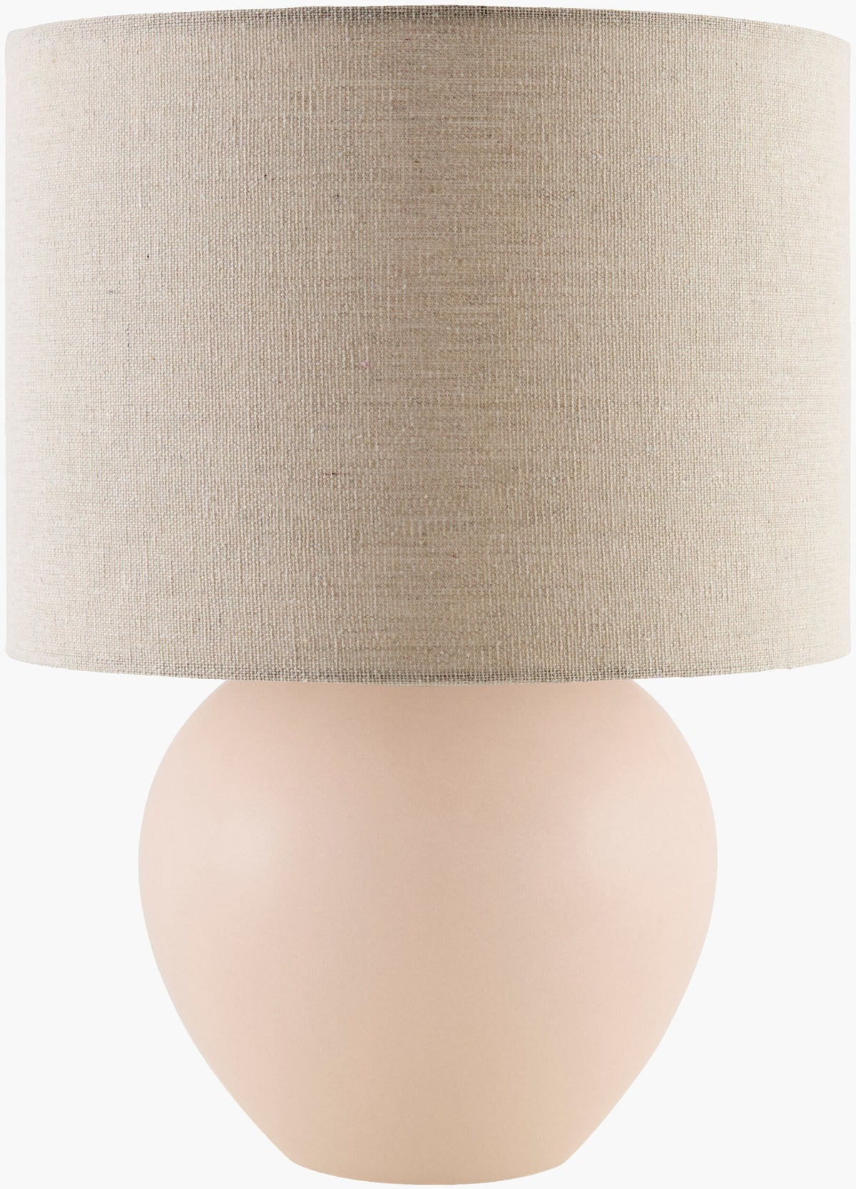 Elio Accent Table Lamp — Coral