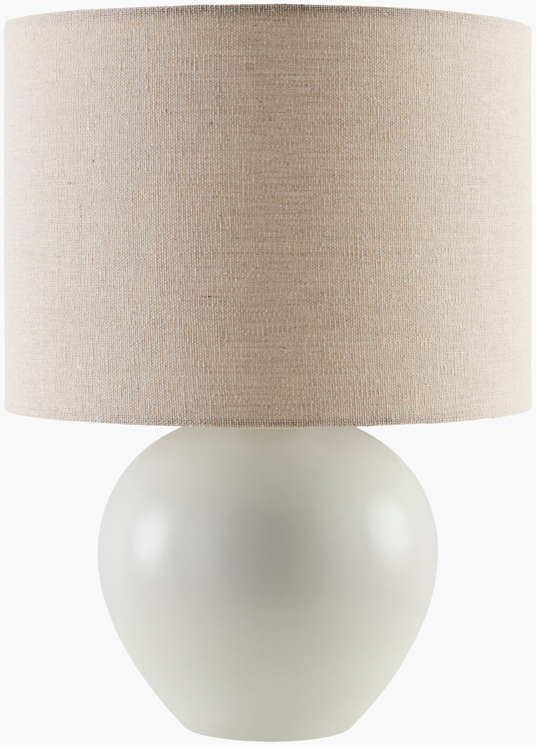 Elio Accent Table Lamp — White