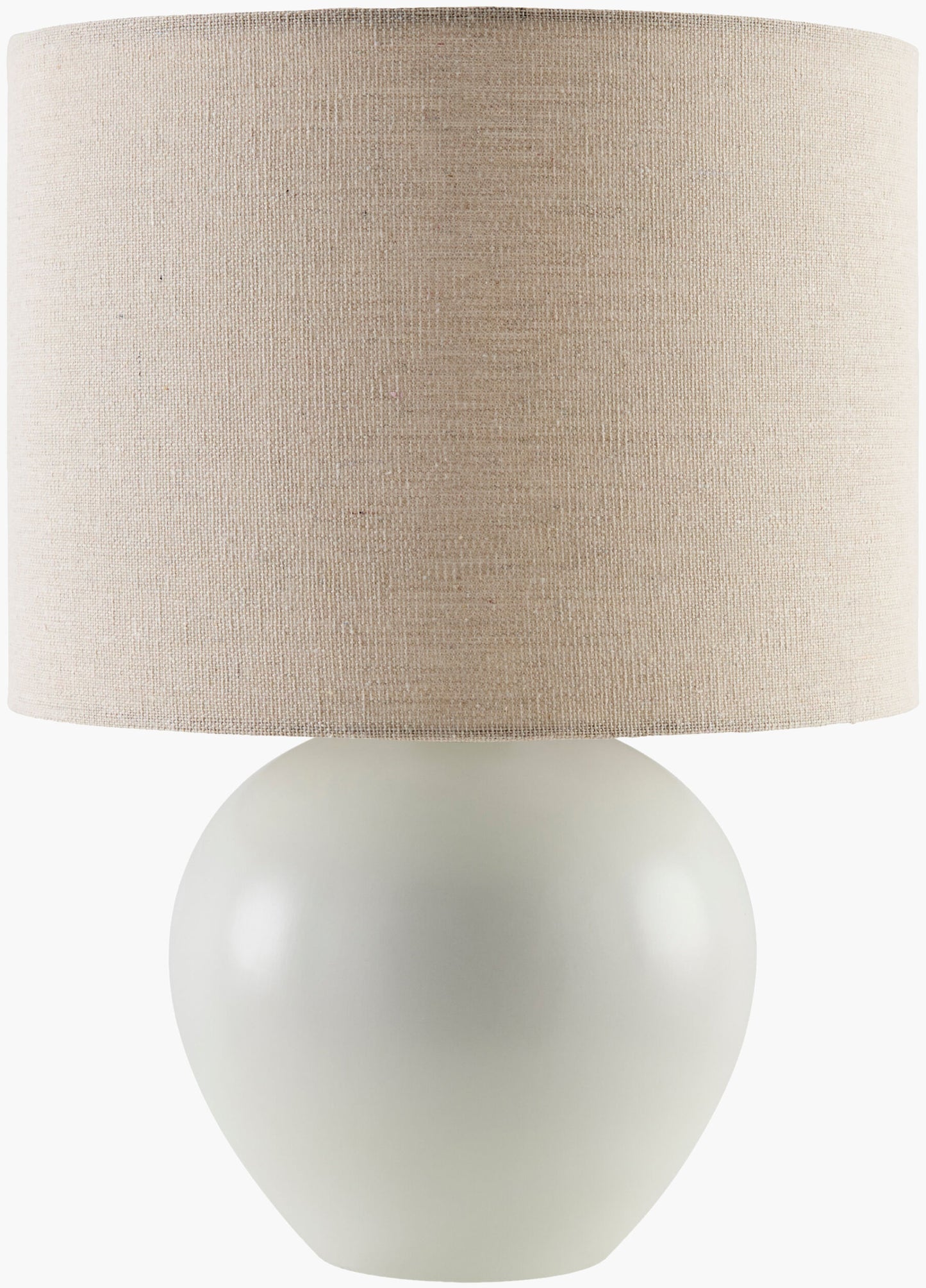 Elio Accent Table Lamp — White