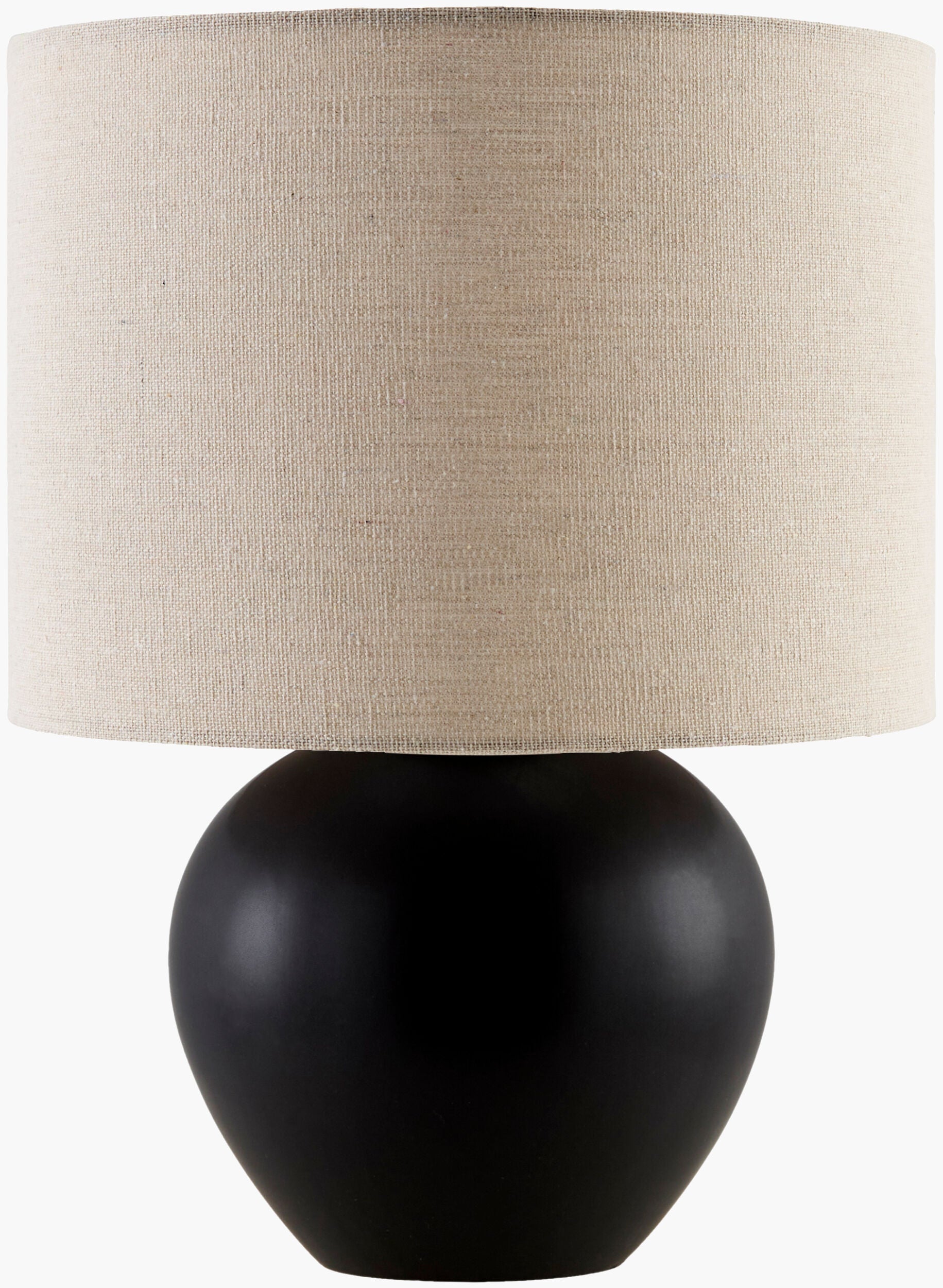 Elio Accent Table Lamp — Black
