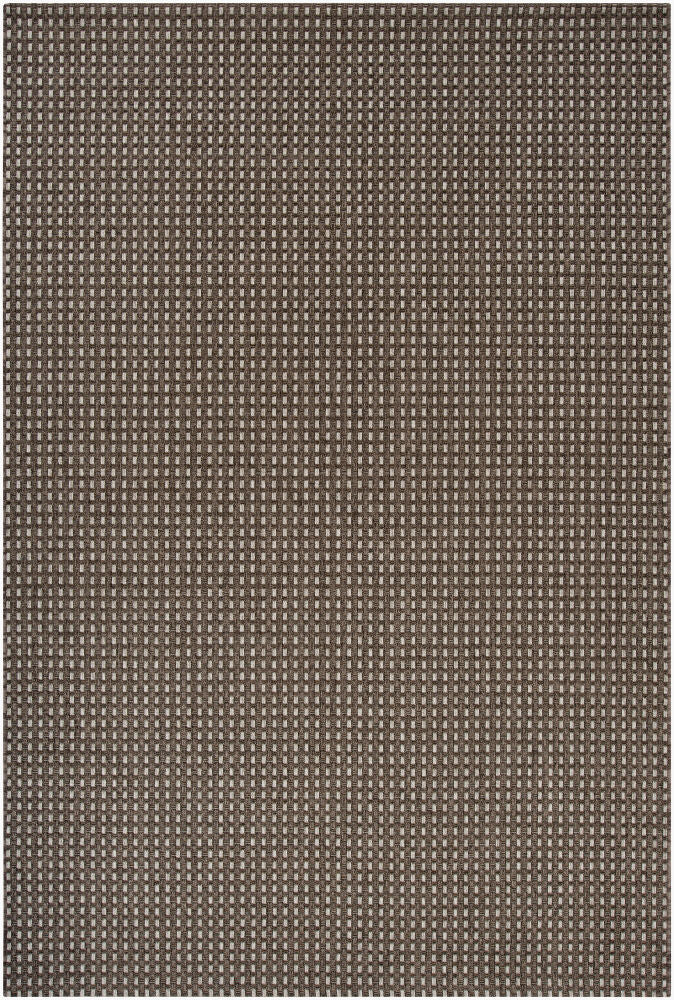 Elements Machine Woven Rug — Charcoal/Light Gray