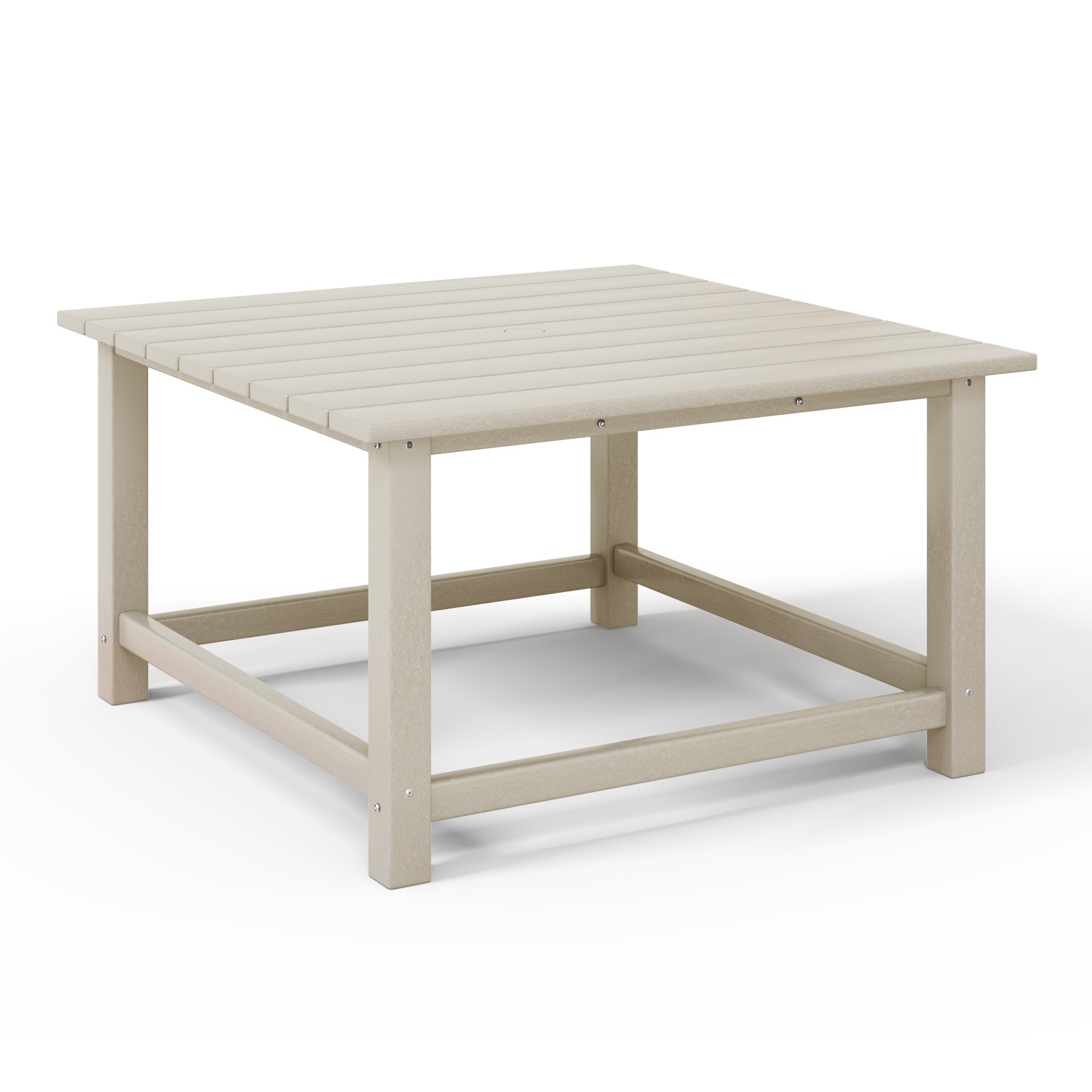 Tuscany All-Weather Outdoor Square Coffee Table (31" Top) Sand Seahawk Designs Patio Coffee Tables