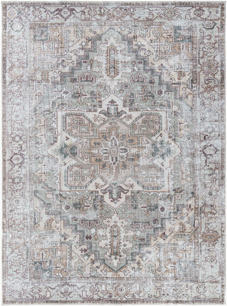 Embrace Machine Woven Rug — Burgandy/Ivory